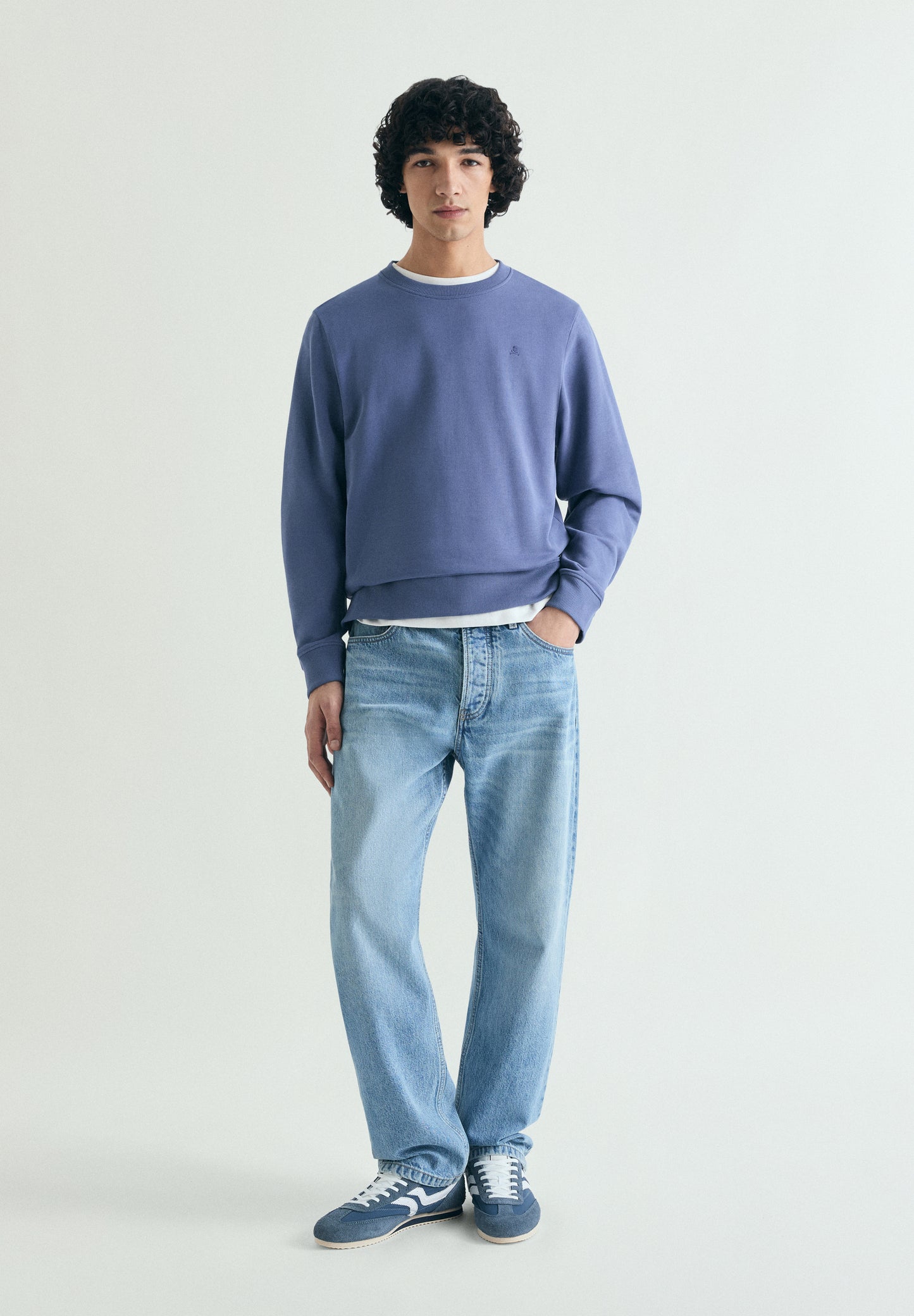 SUDADERA BORDADA WASHED