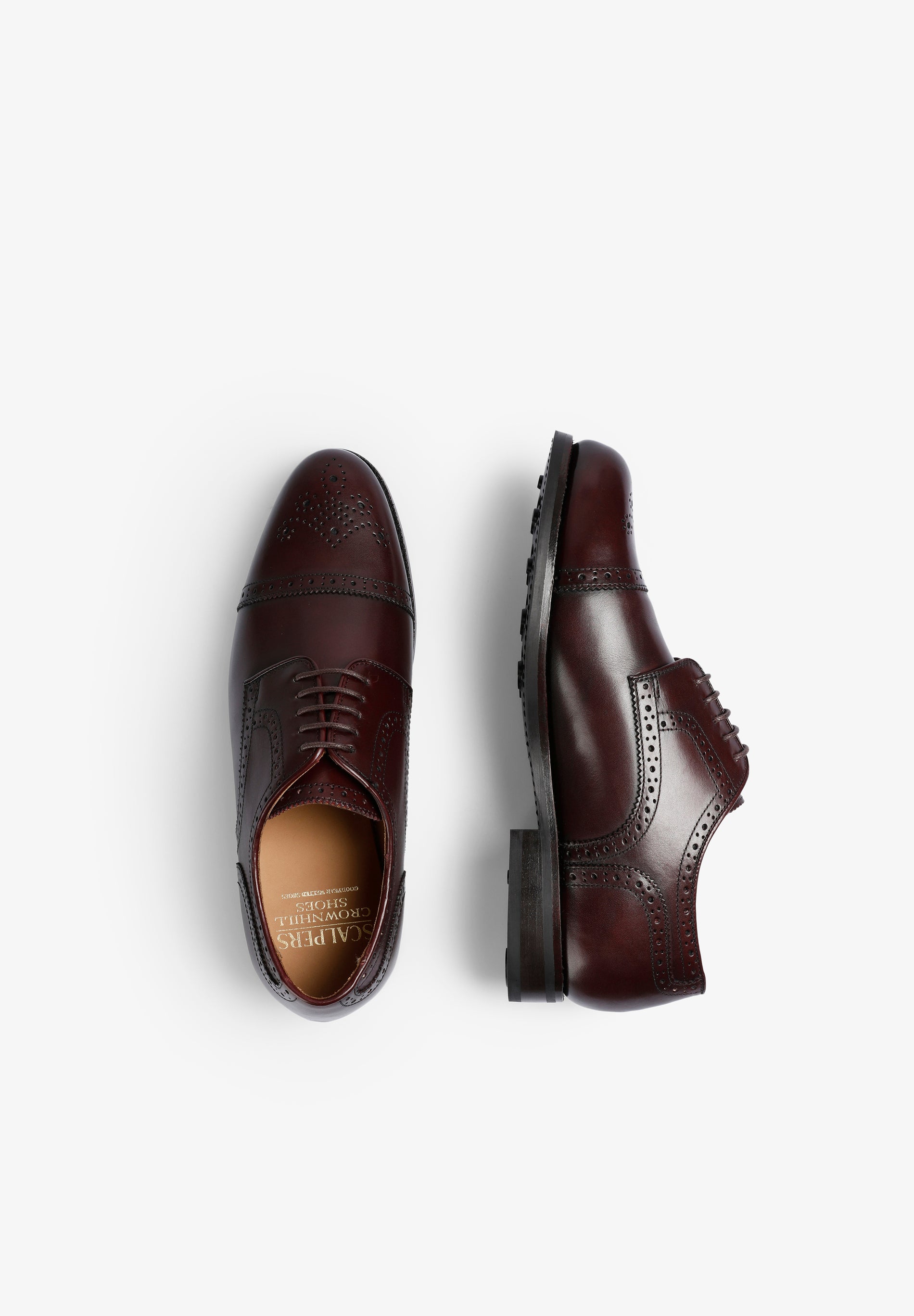 ZAPATOS DERBY BROGUE CUERO