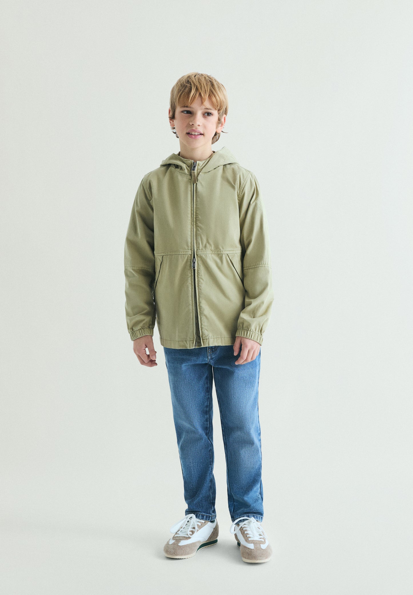 CHAQUETA ALGODÓN CON CAPUCHA