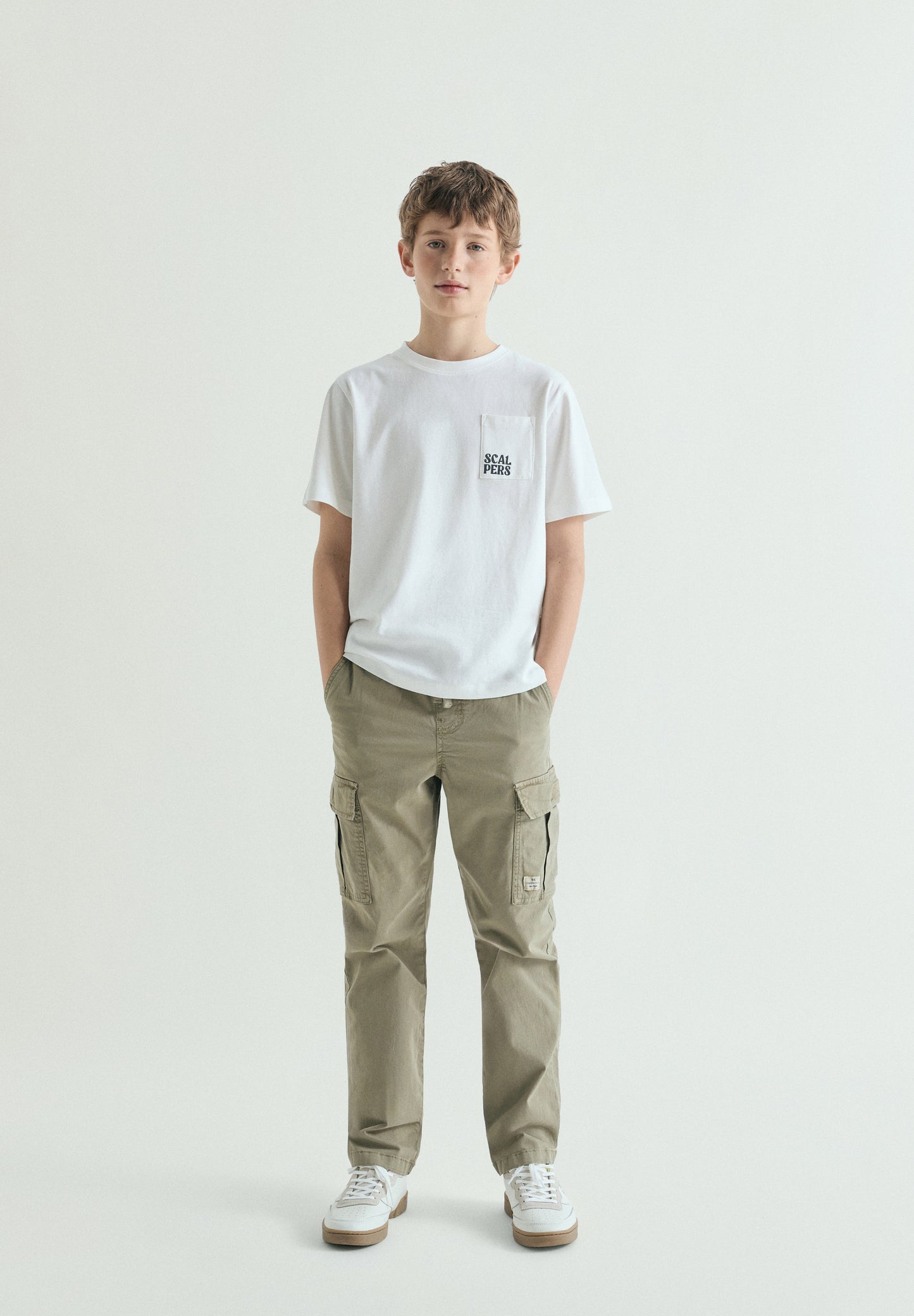 PANTALÓN CARGO CINTURA ELÁSTICA