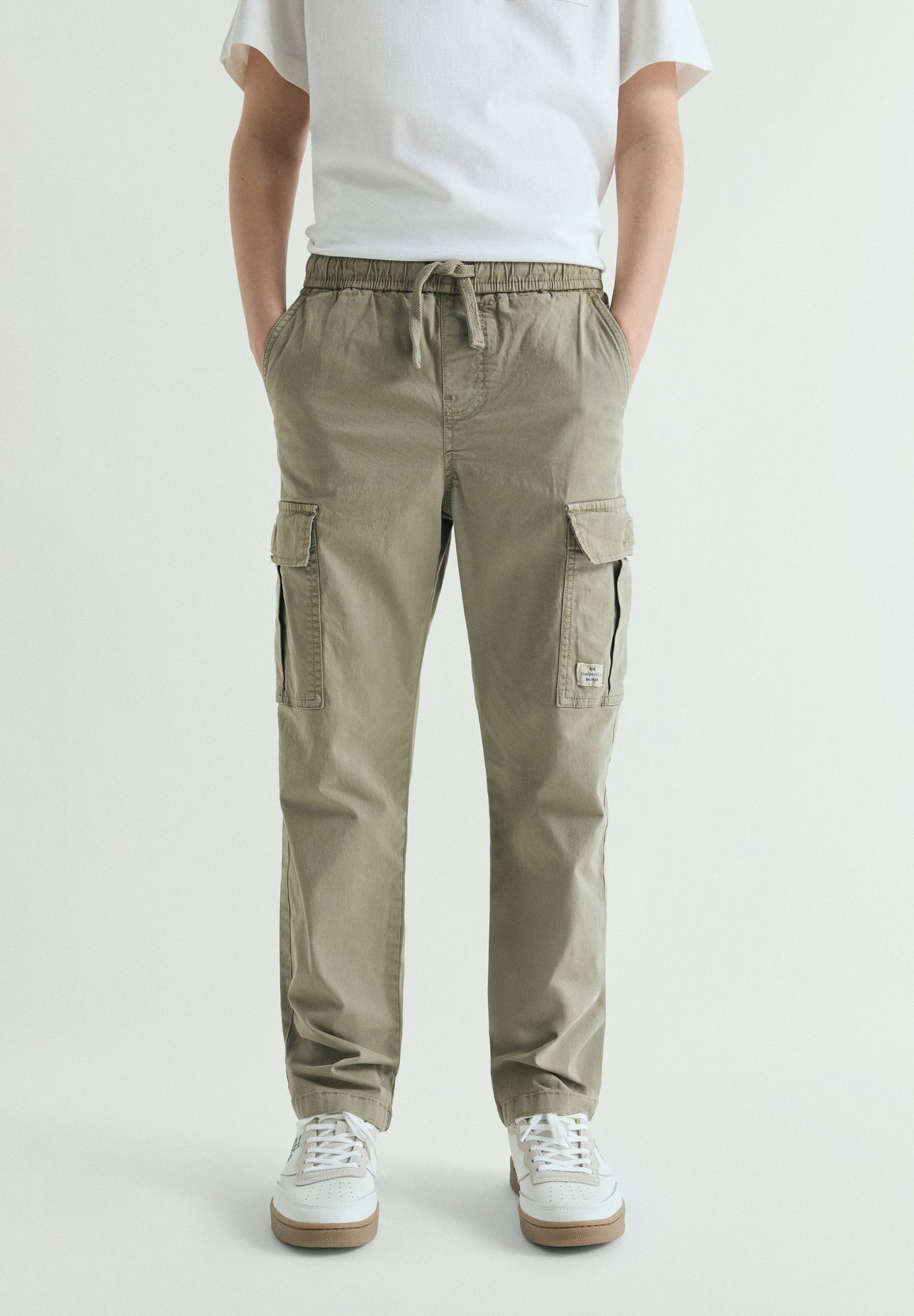 PANTALÓN CARGO CINTURA ELÁSTICA
