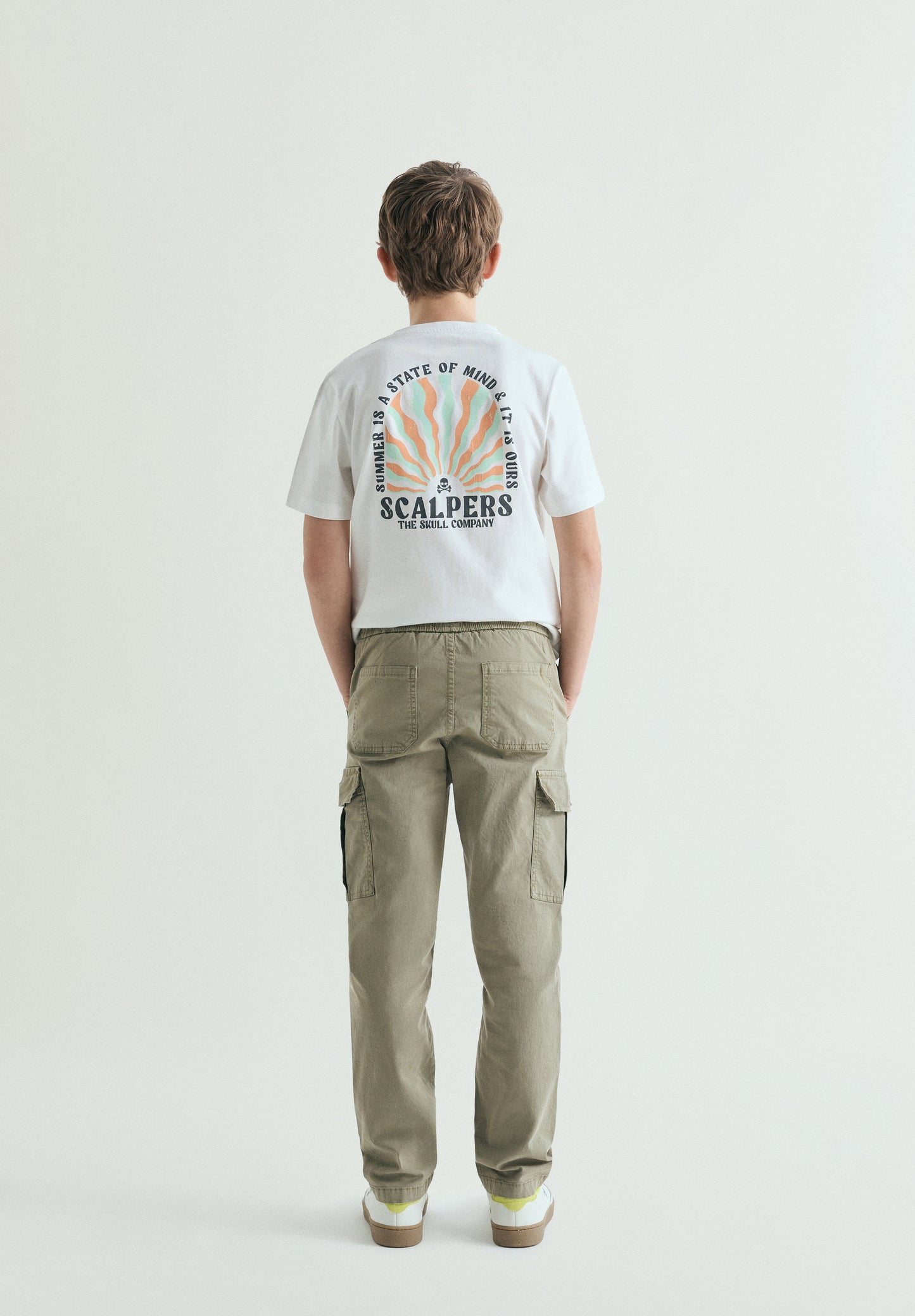 PANTALÓN CARGO CINTURA ELÁSTICA
