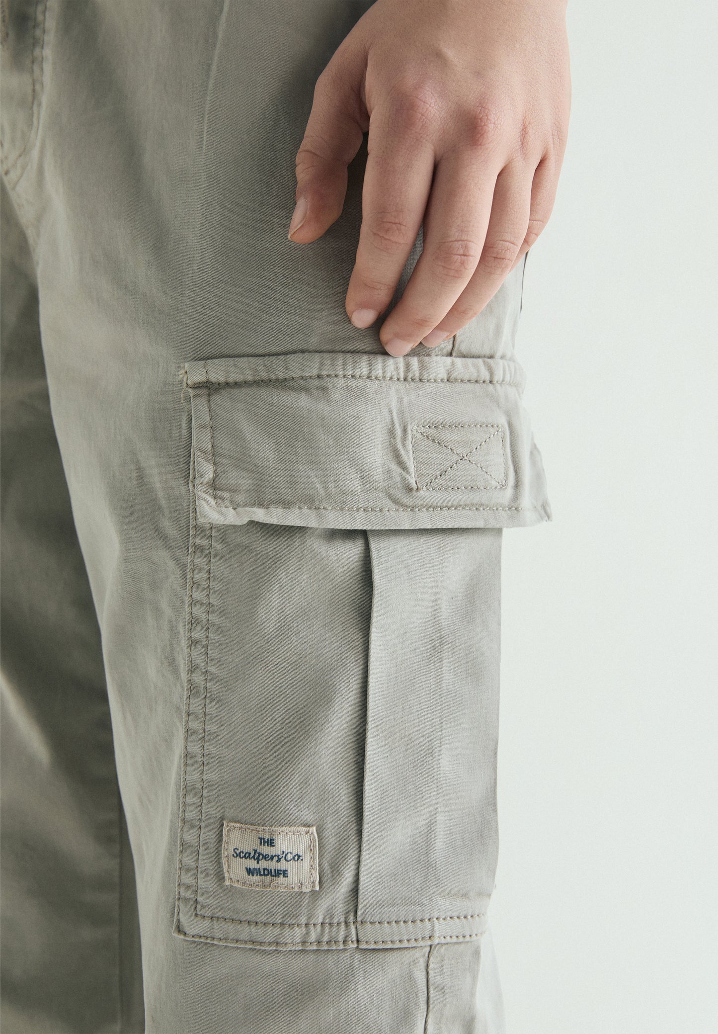 PANTALÓN CARGO CINTURA ELÁSTICA