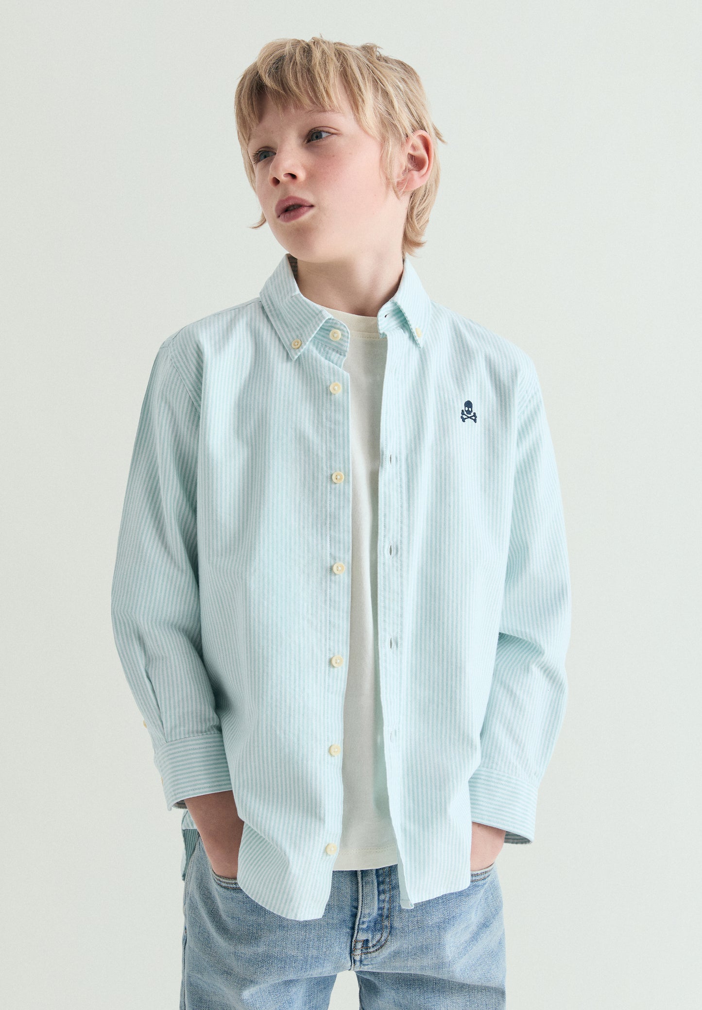 CAMISA OXFORD RAYAS