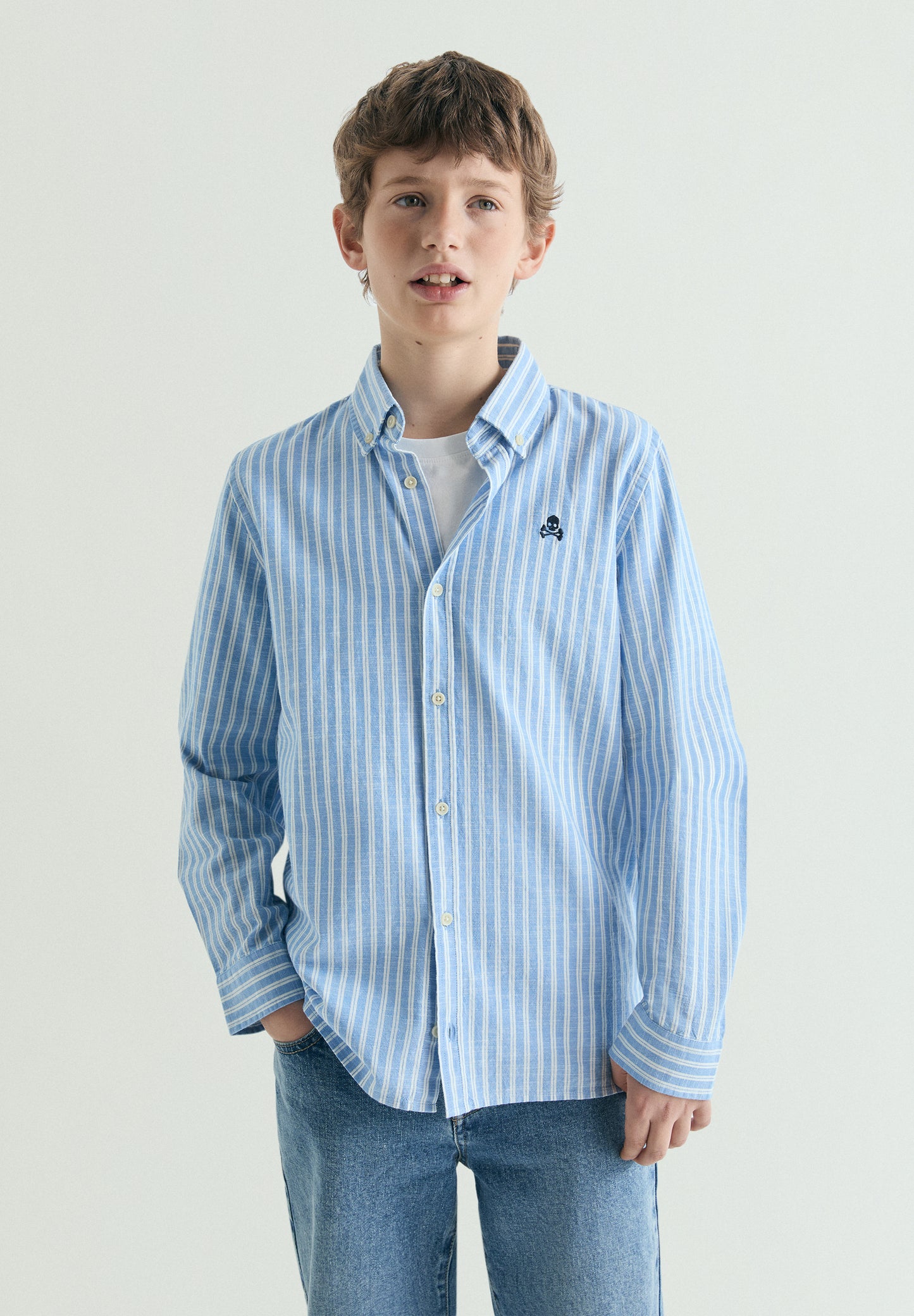 CAMISA RAYAS REGULAR FIT