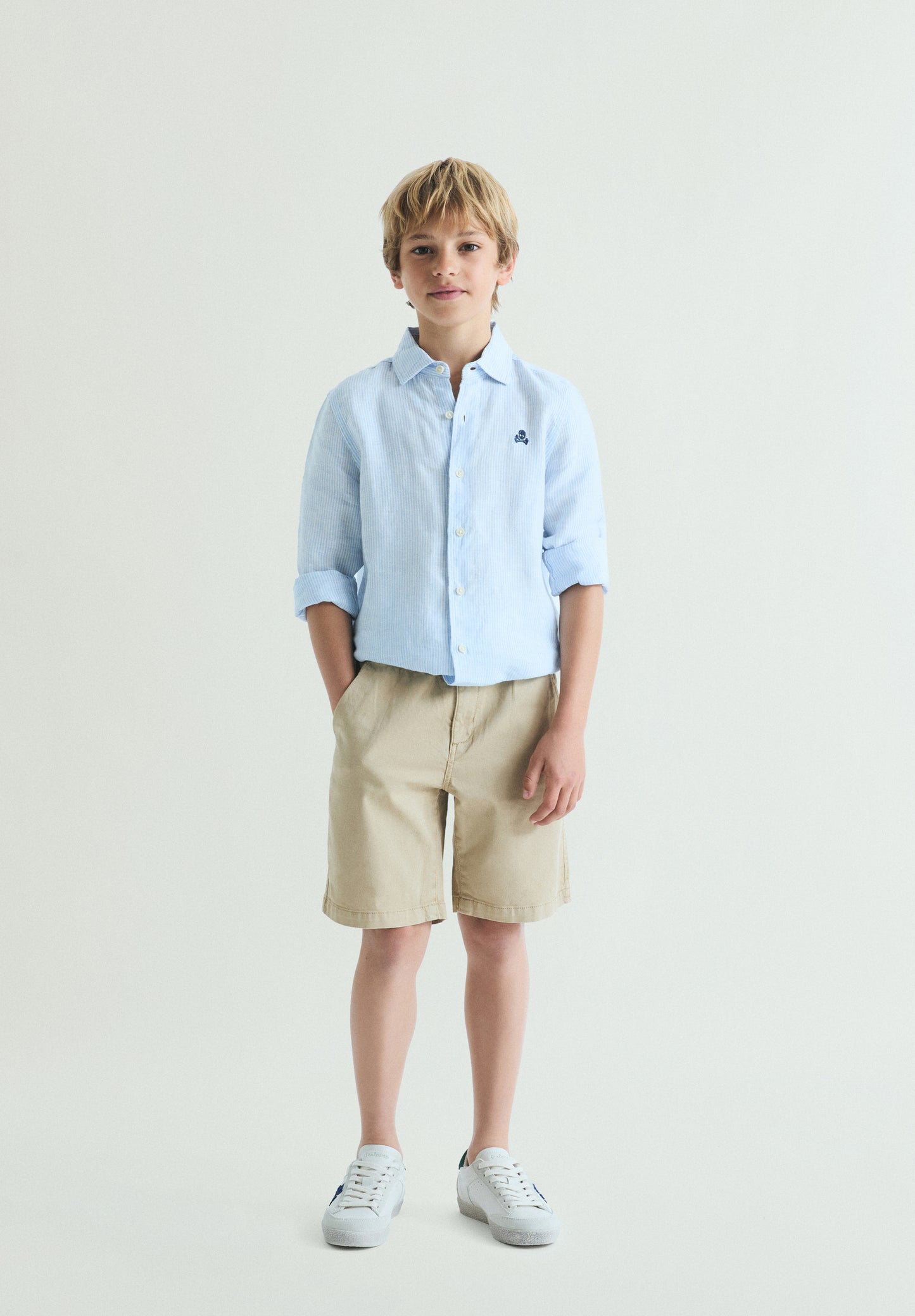 CAMISA LINO RAYAS