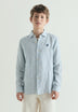 CAMISA LINO RAYAS