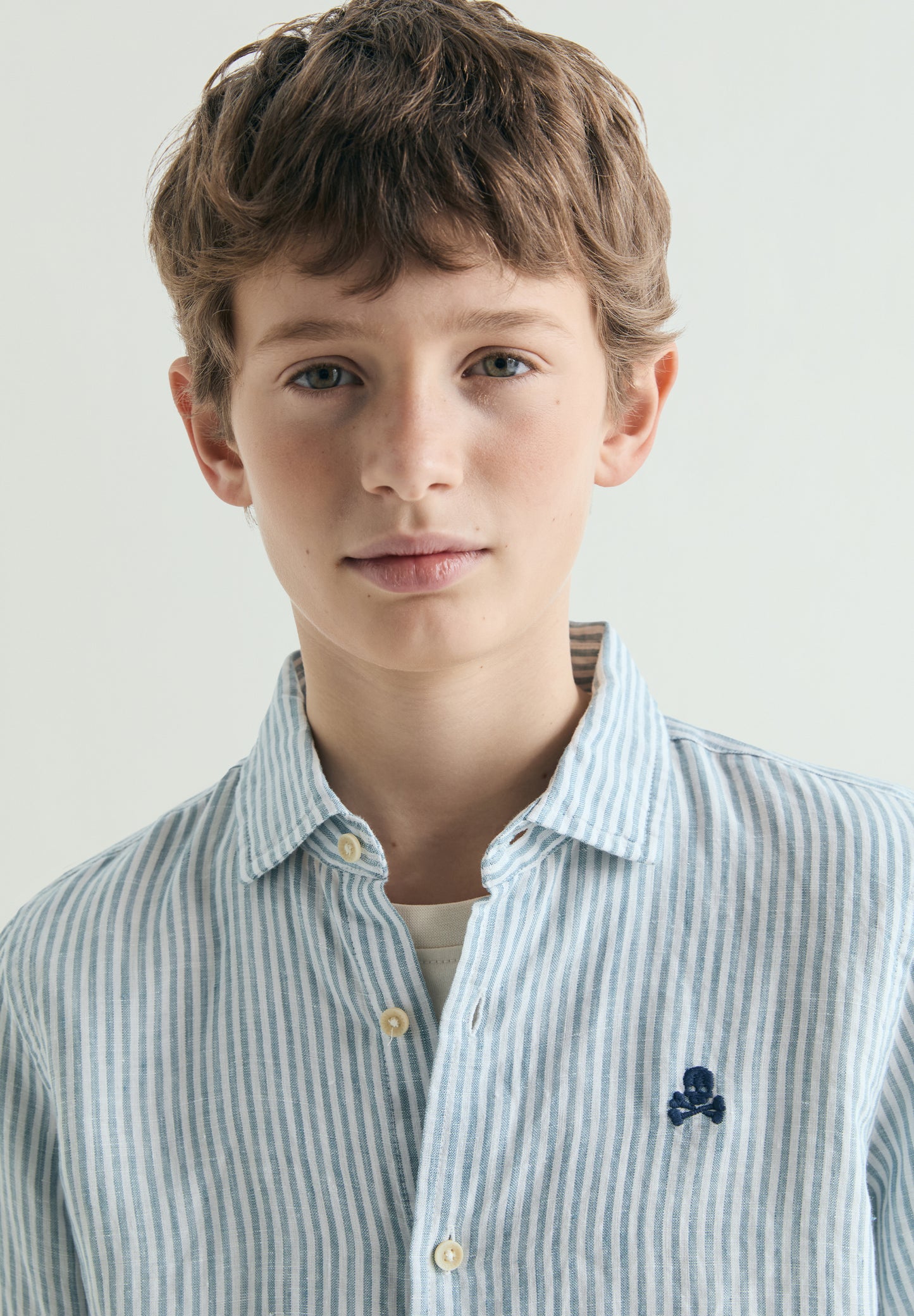 CAMISA LINO RAYAS