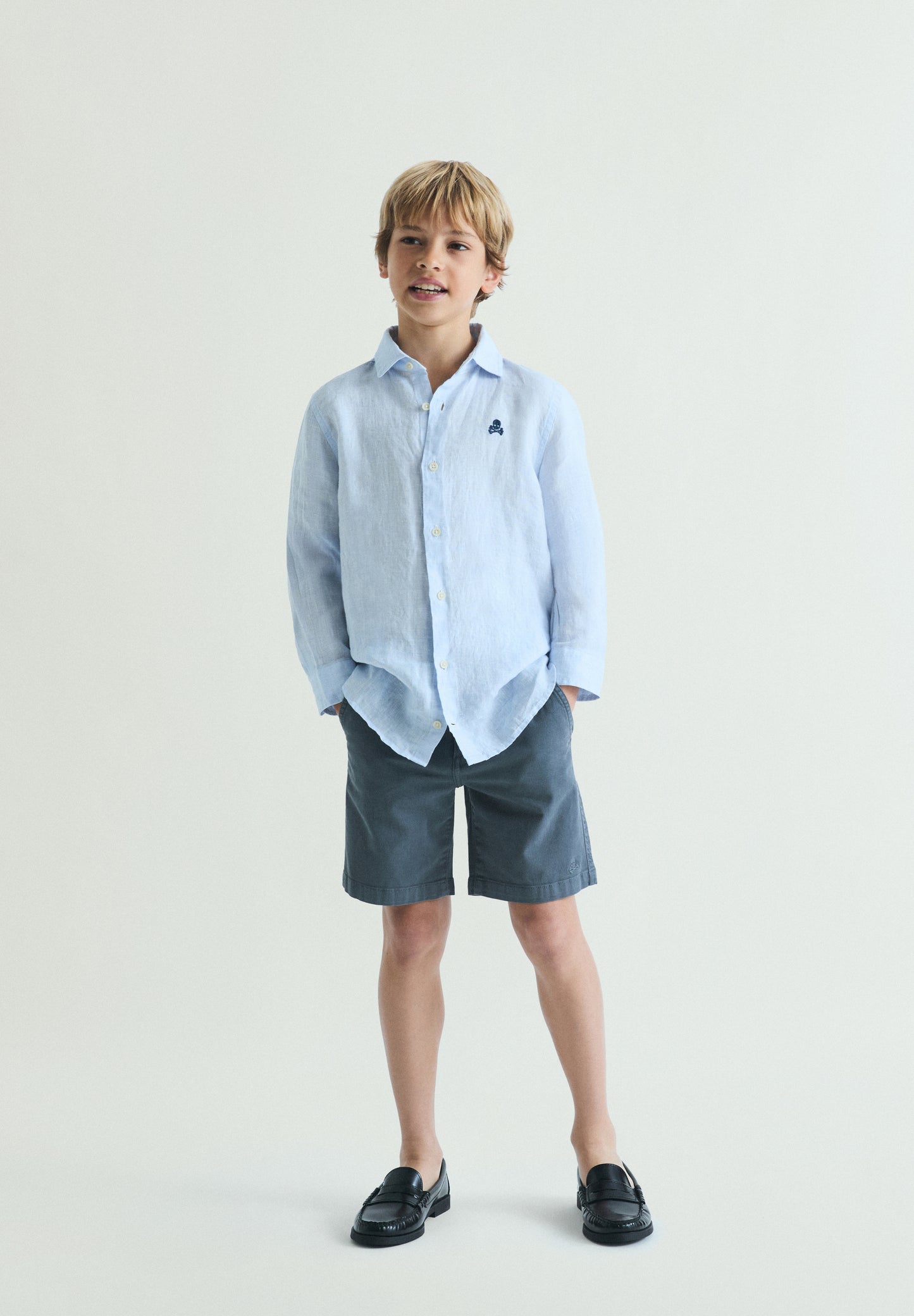 CAMISA LINO RAYAS