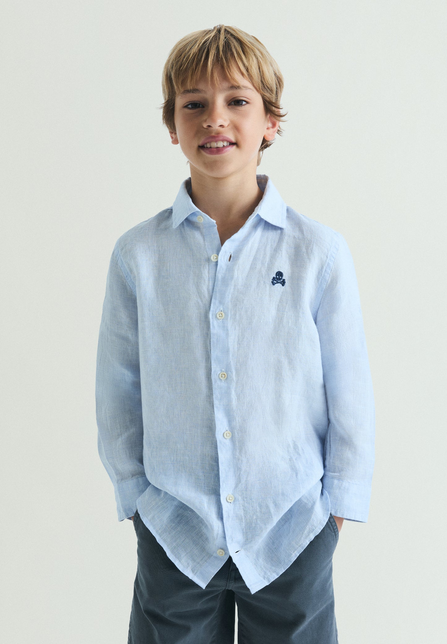 CAMISA LINO RAYAS