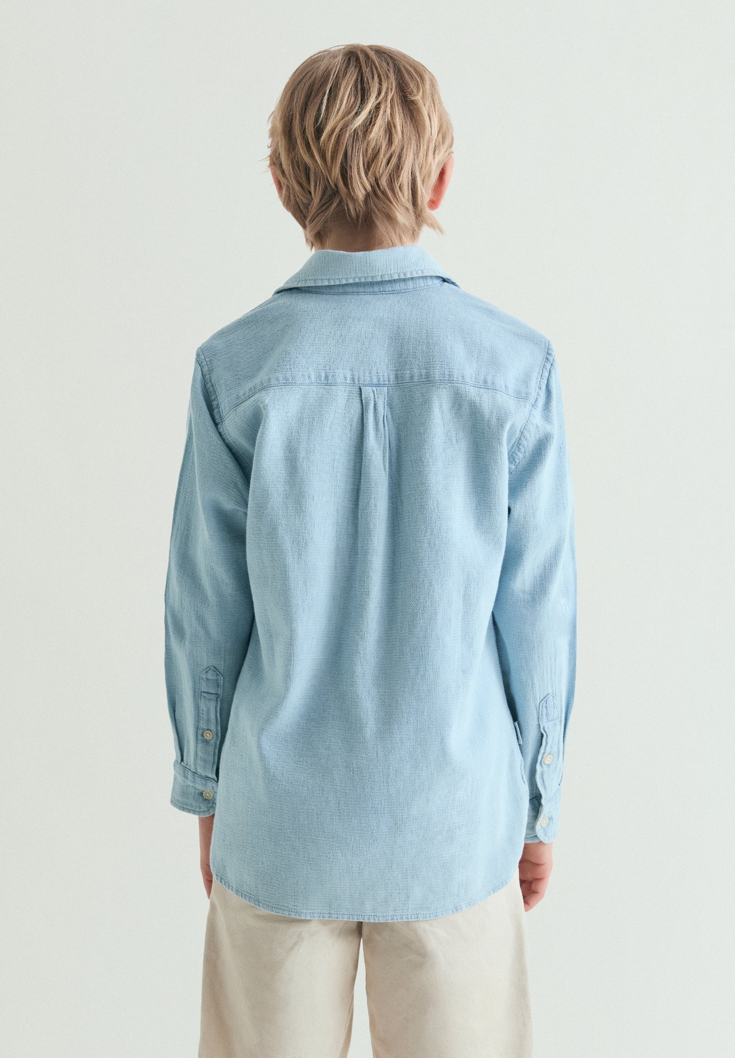POLERA DENIM MANGA LARGA