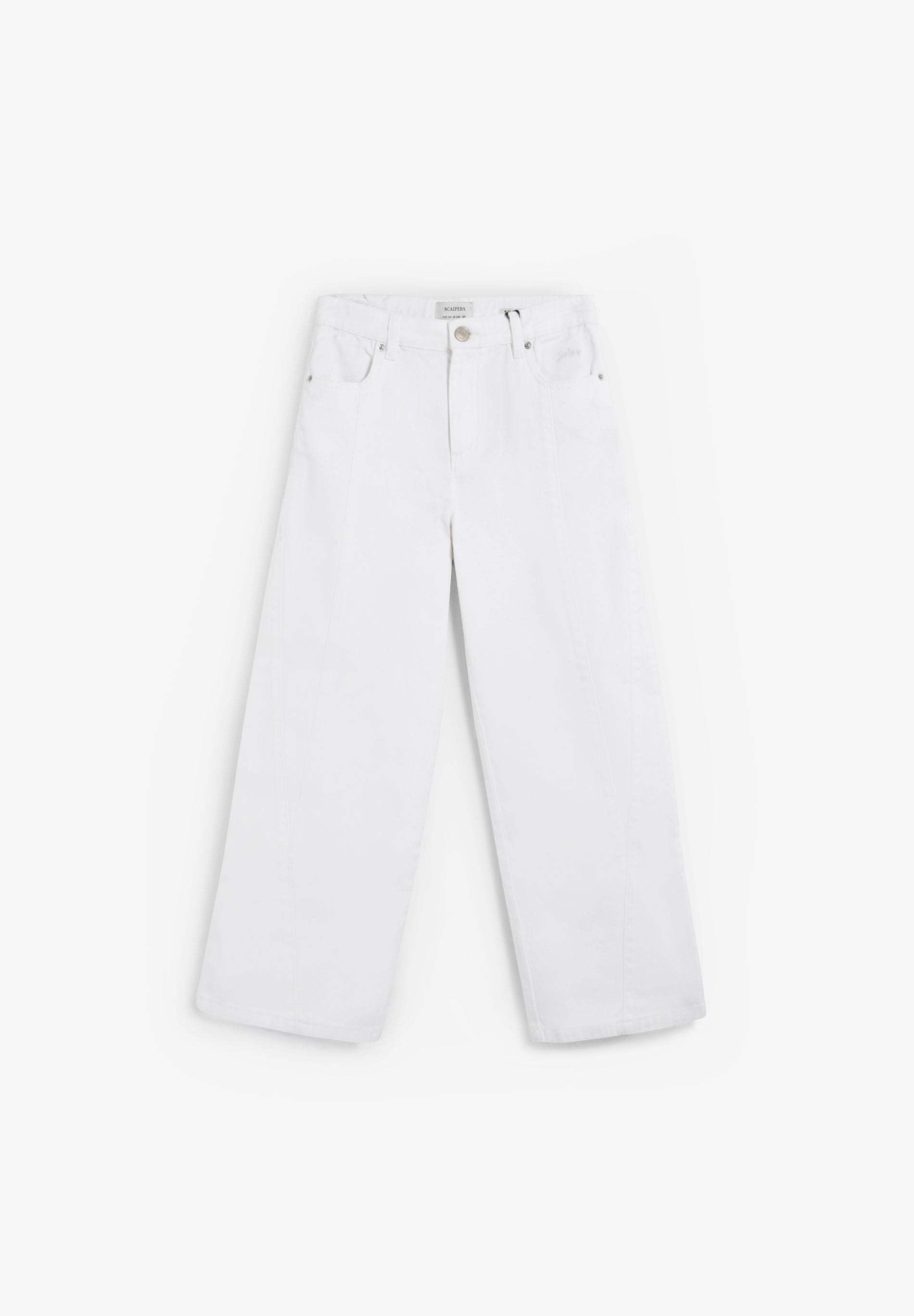 VAQUEROS COSTURAS WIDE LEG