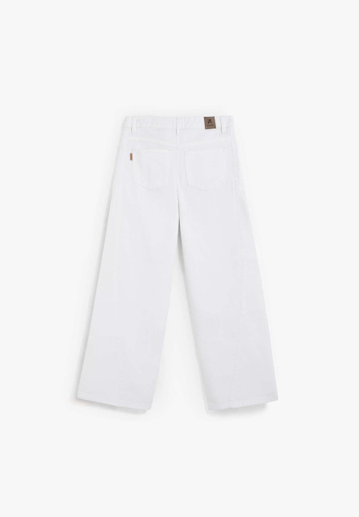 VAQUEROS COSTURAS WIDE LEG