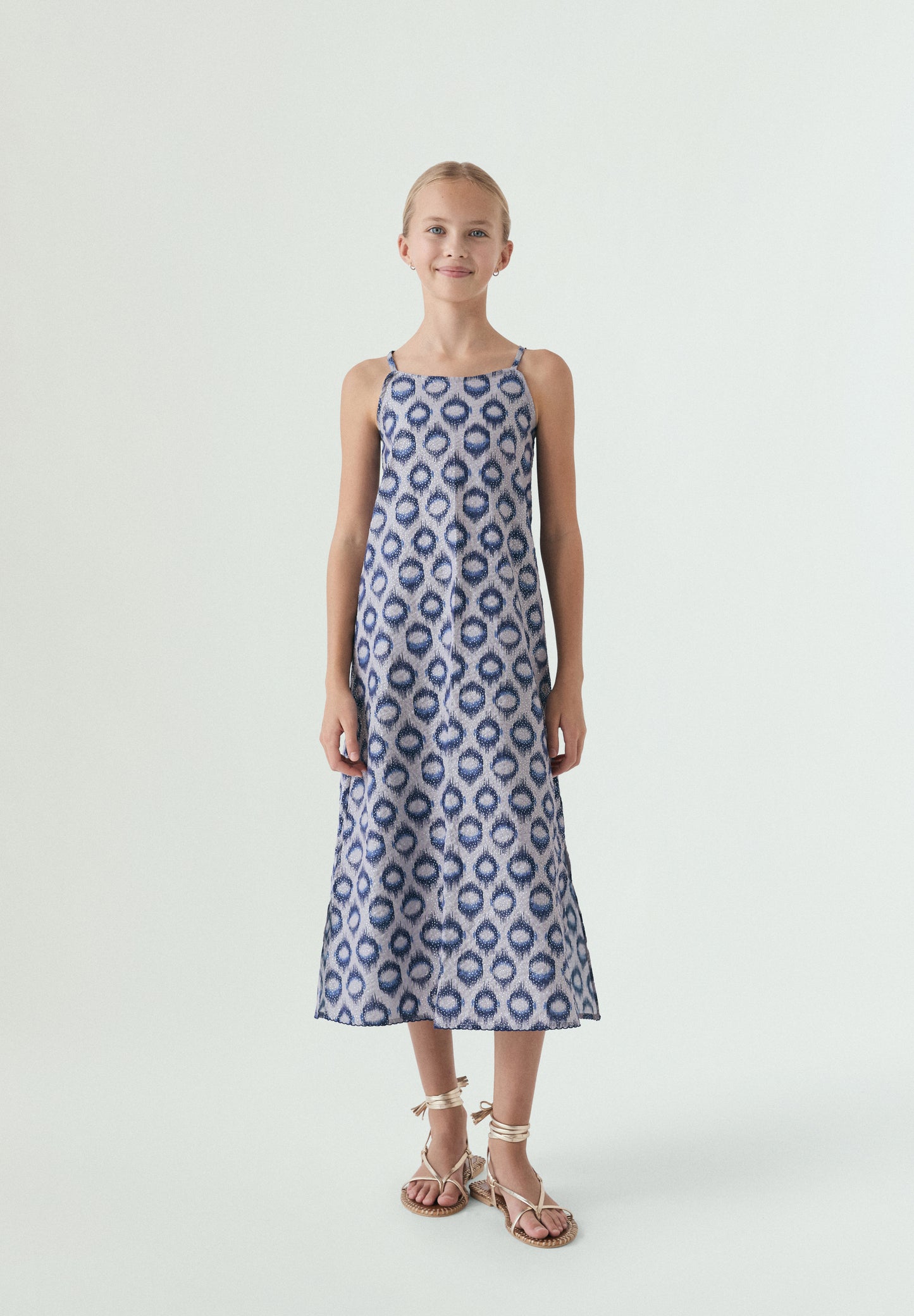 VESTIDO MIDI ESTAMPADO