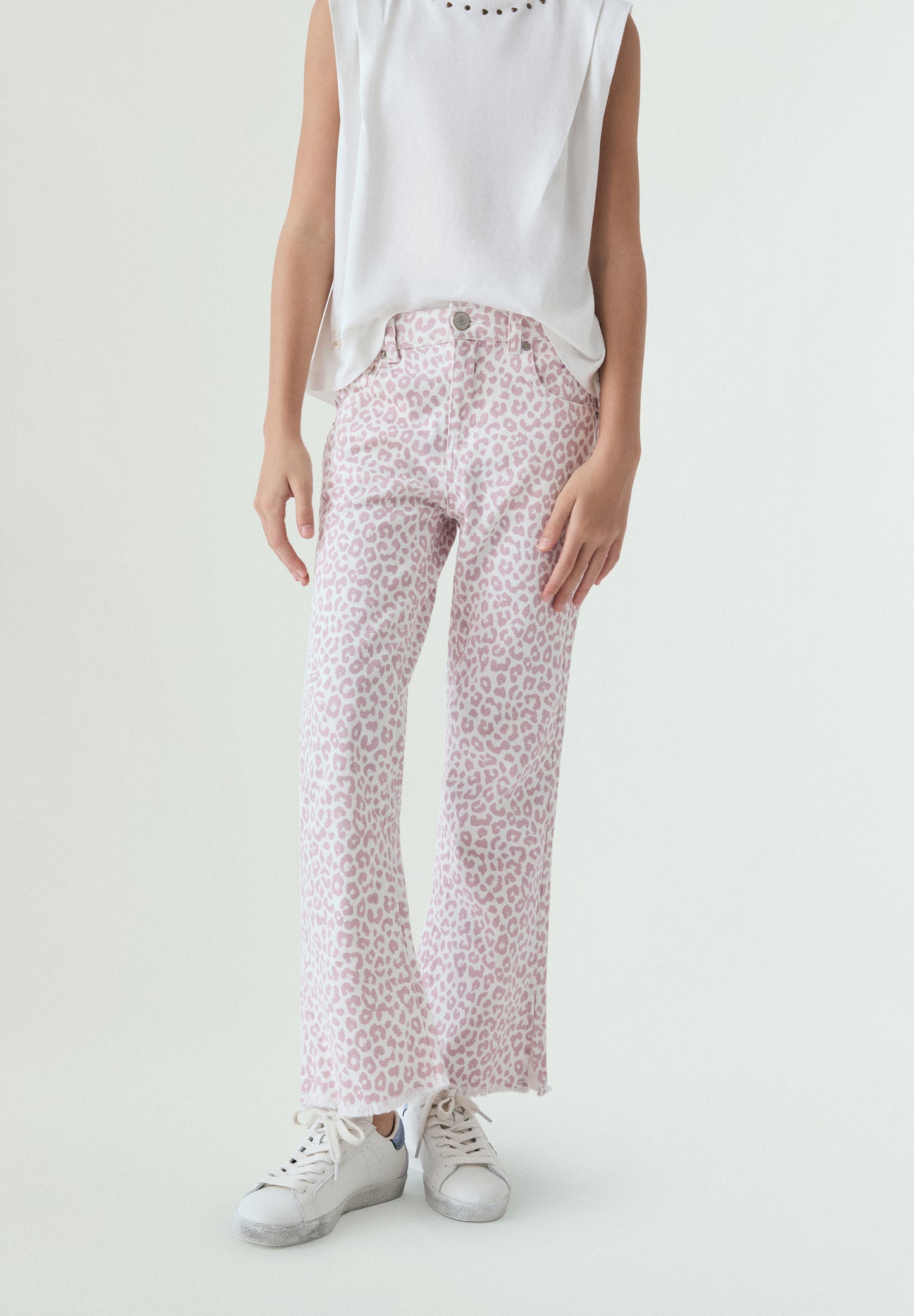 PANTALÓN FLARE ANIMAL PRINT