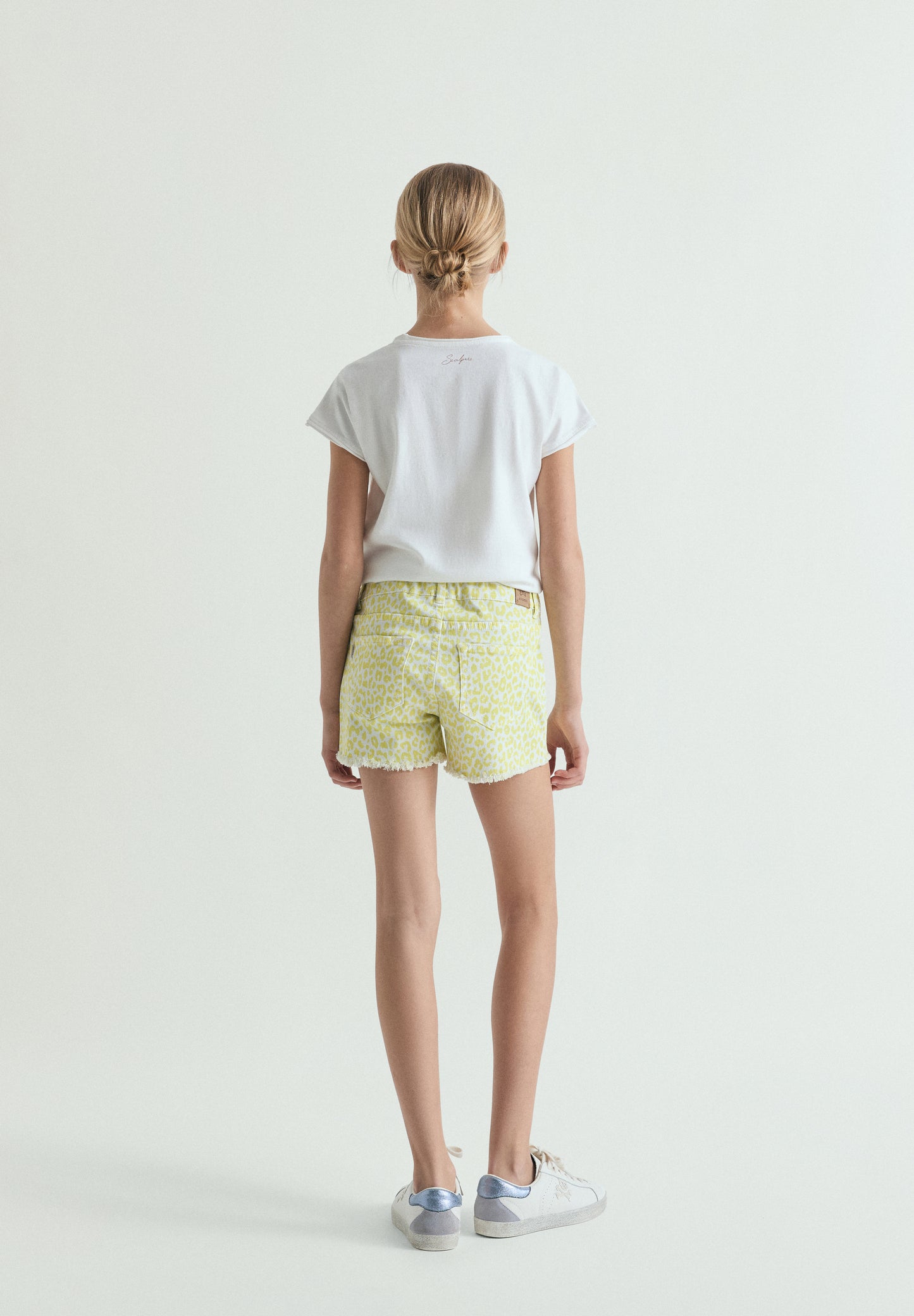 SHORTS ANIMAL PRINT BOTONES
