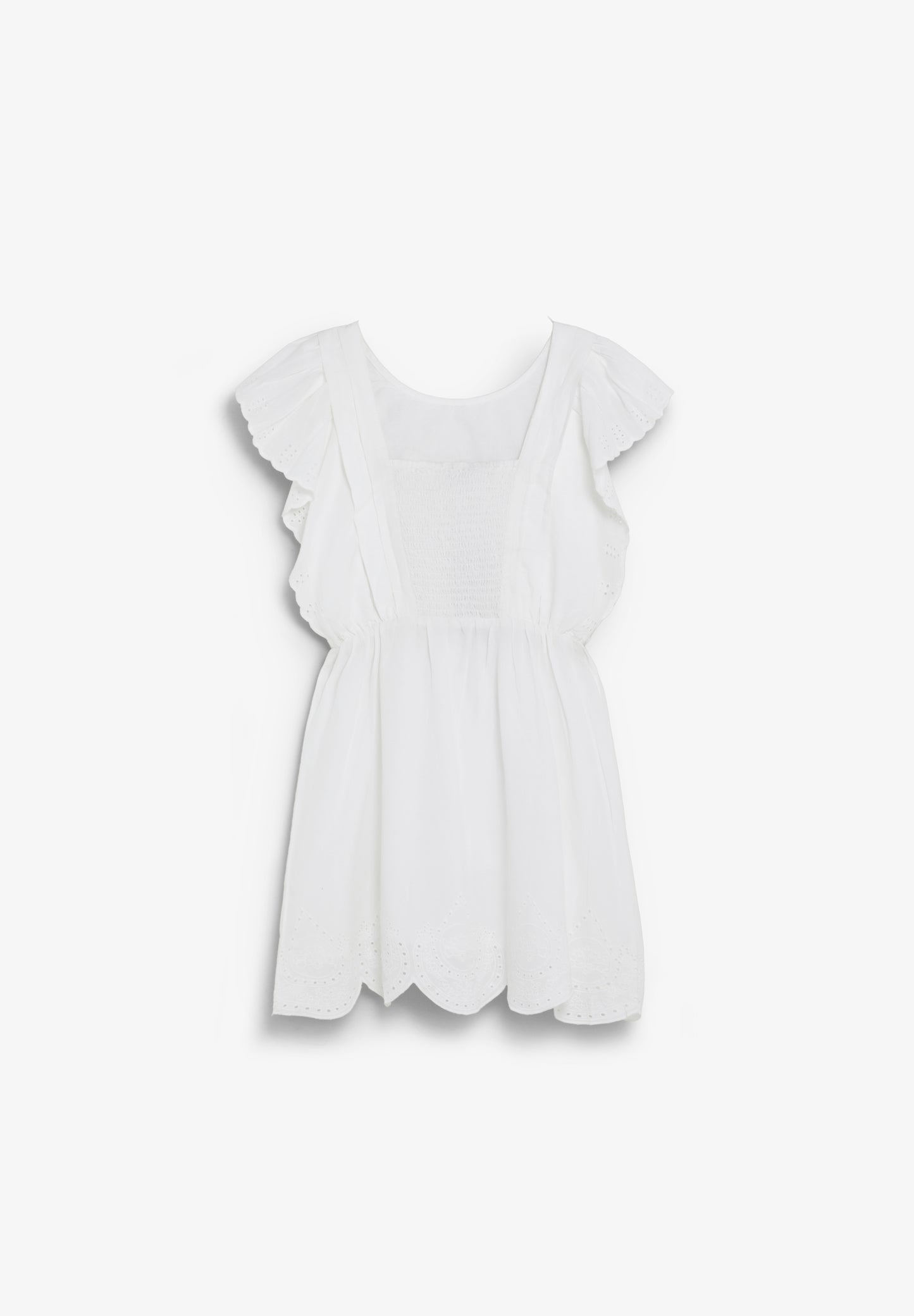 VESTIDO ROMÁNTICO PERFORADO