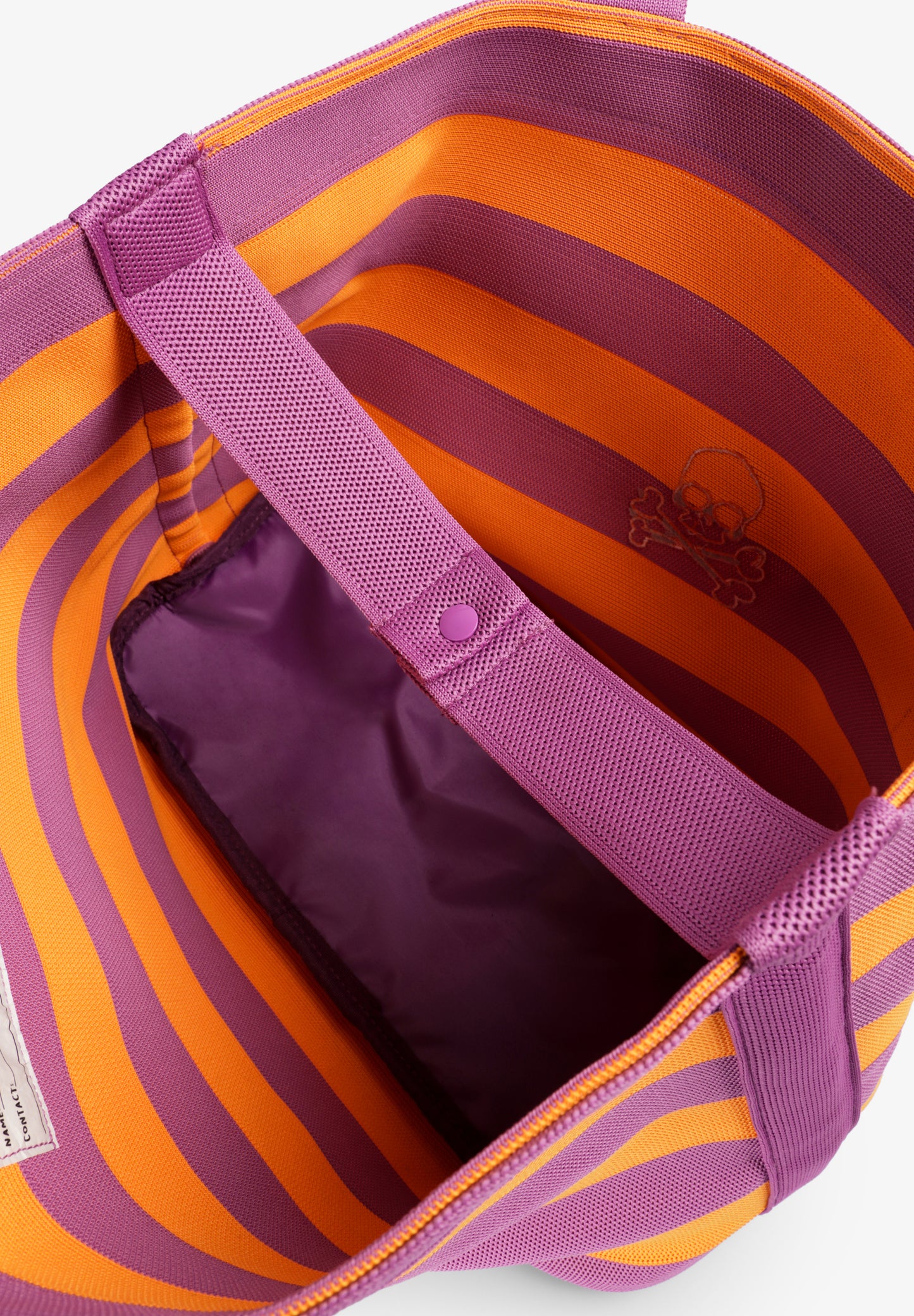 BOLSO RAYAS DOBLE ASA