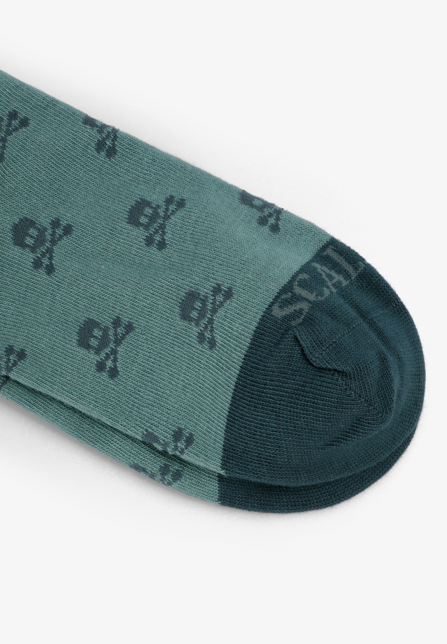 CALCETINES TOBILLEROS ESTAMPADO CALAVERA