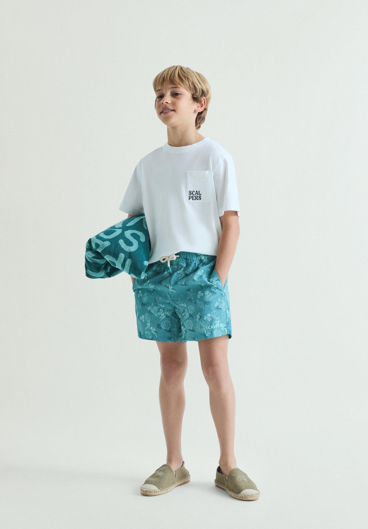 BAÑADOR ESTAMPADO MARINO