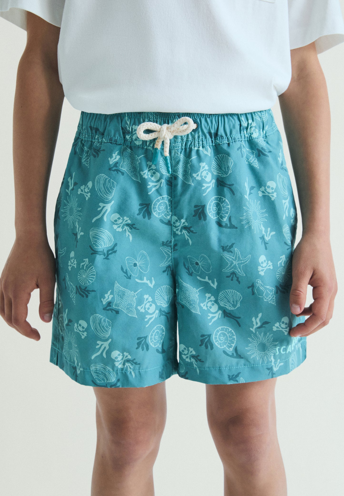 BAÑADOR ESTAMPADO MARINO
