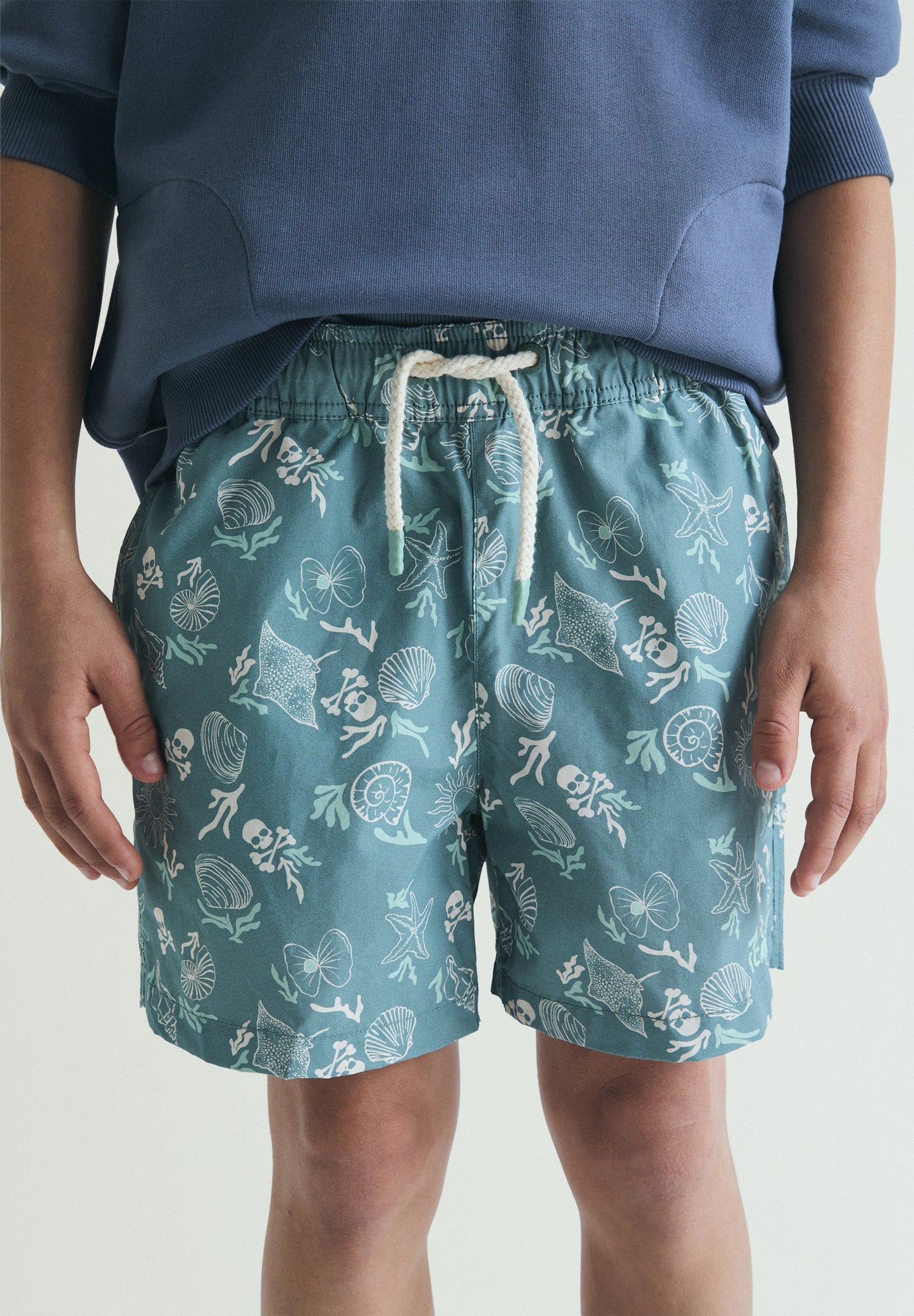 BAÑADOR ESTAMPADO MARINO