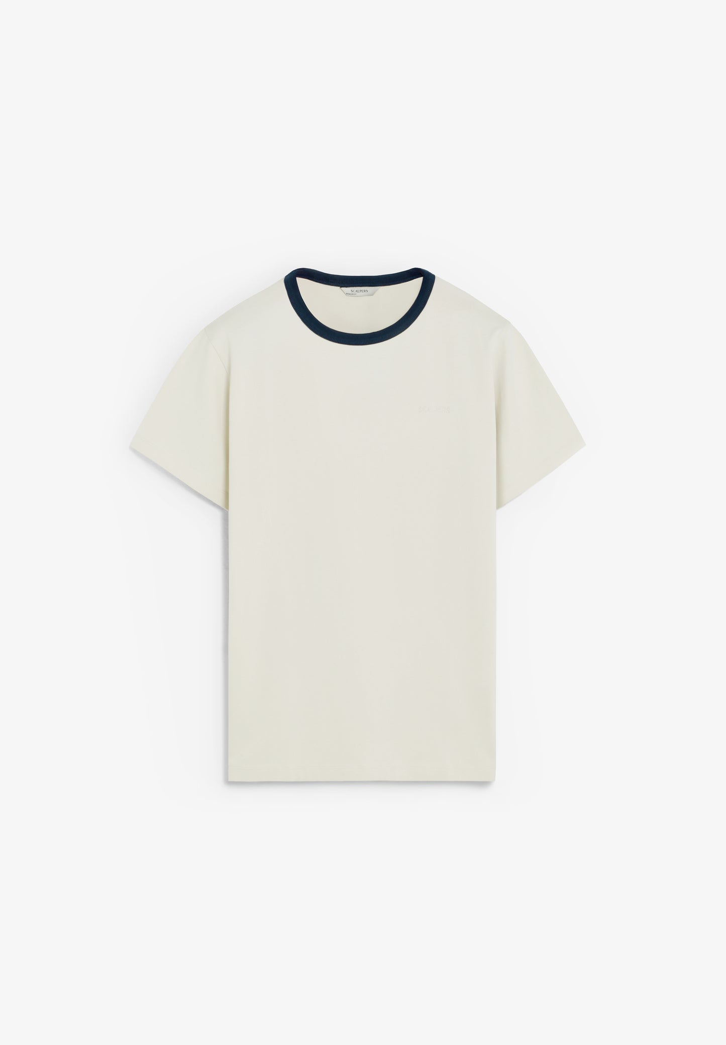 CAMISETA CUELLO CONTRASTE