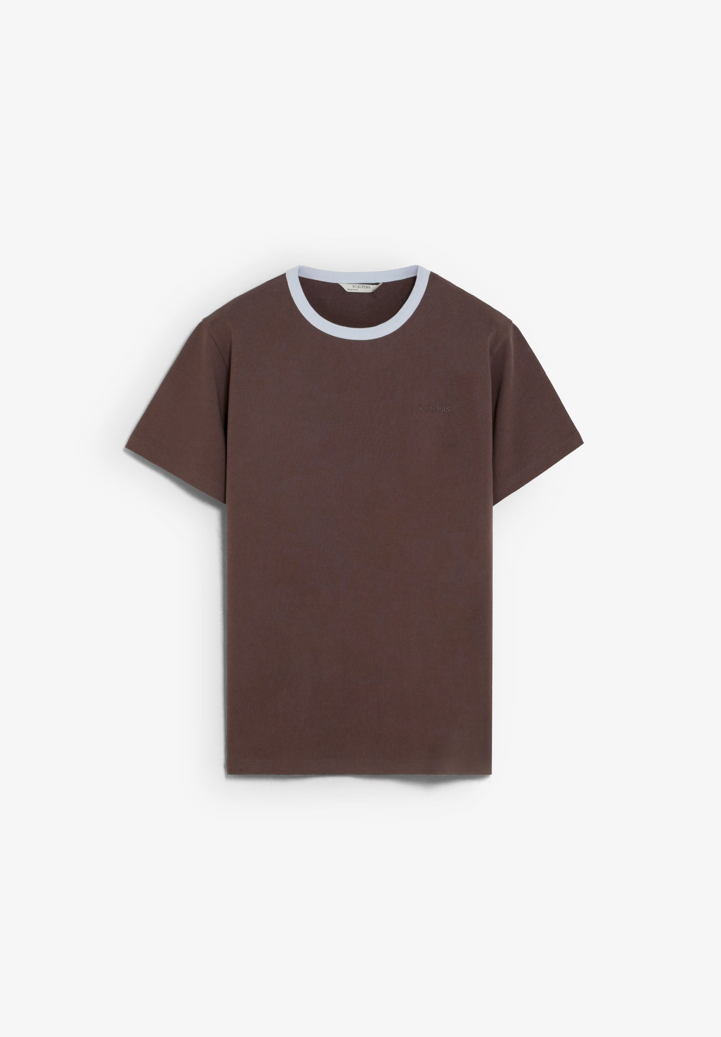 CAMISETA CUELLO CONTRASTE