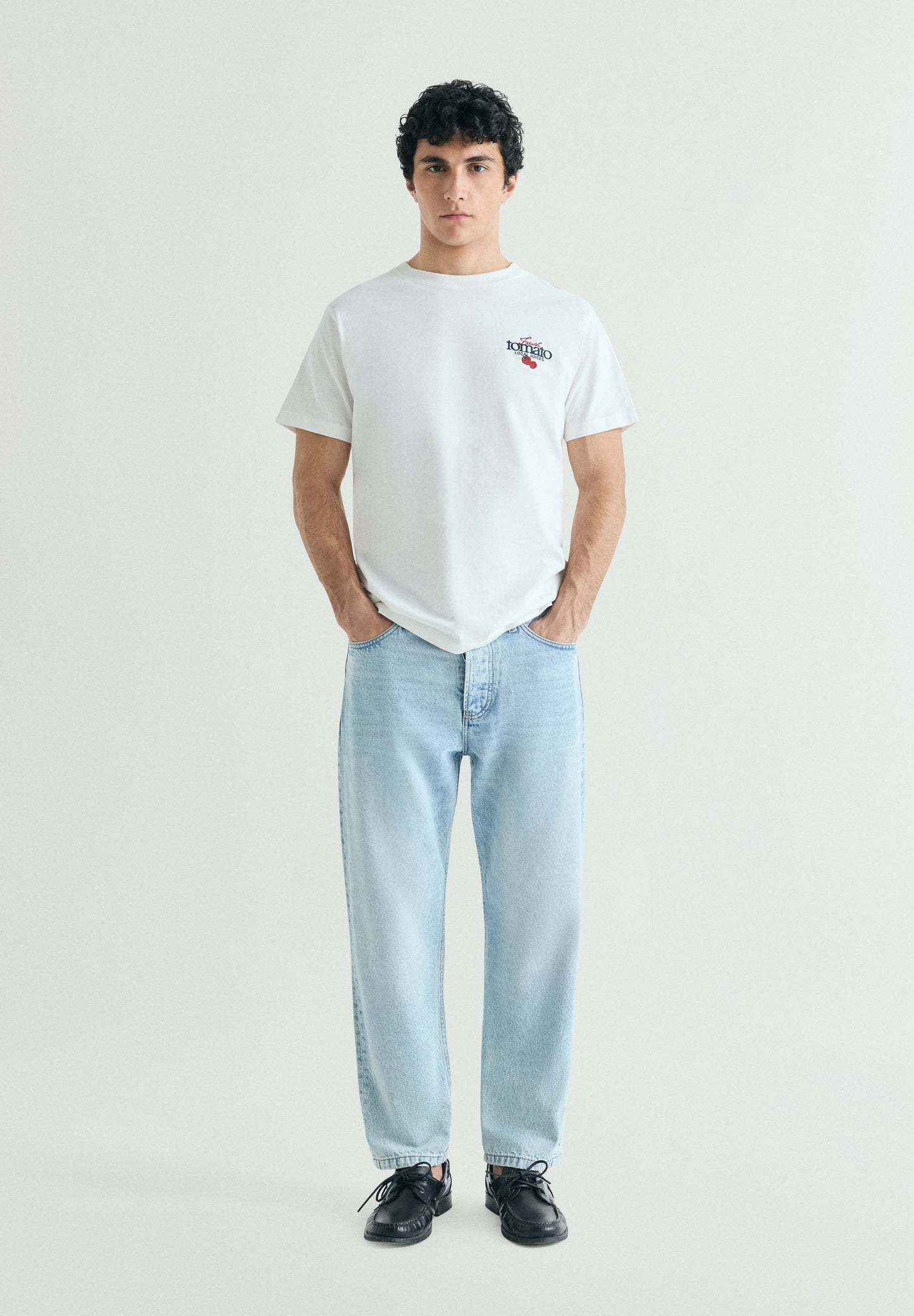 CAMISETA ESTAMPADO A CONTRASTE
