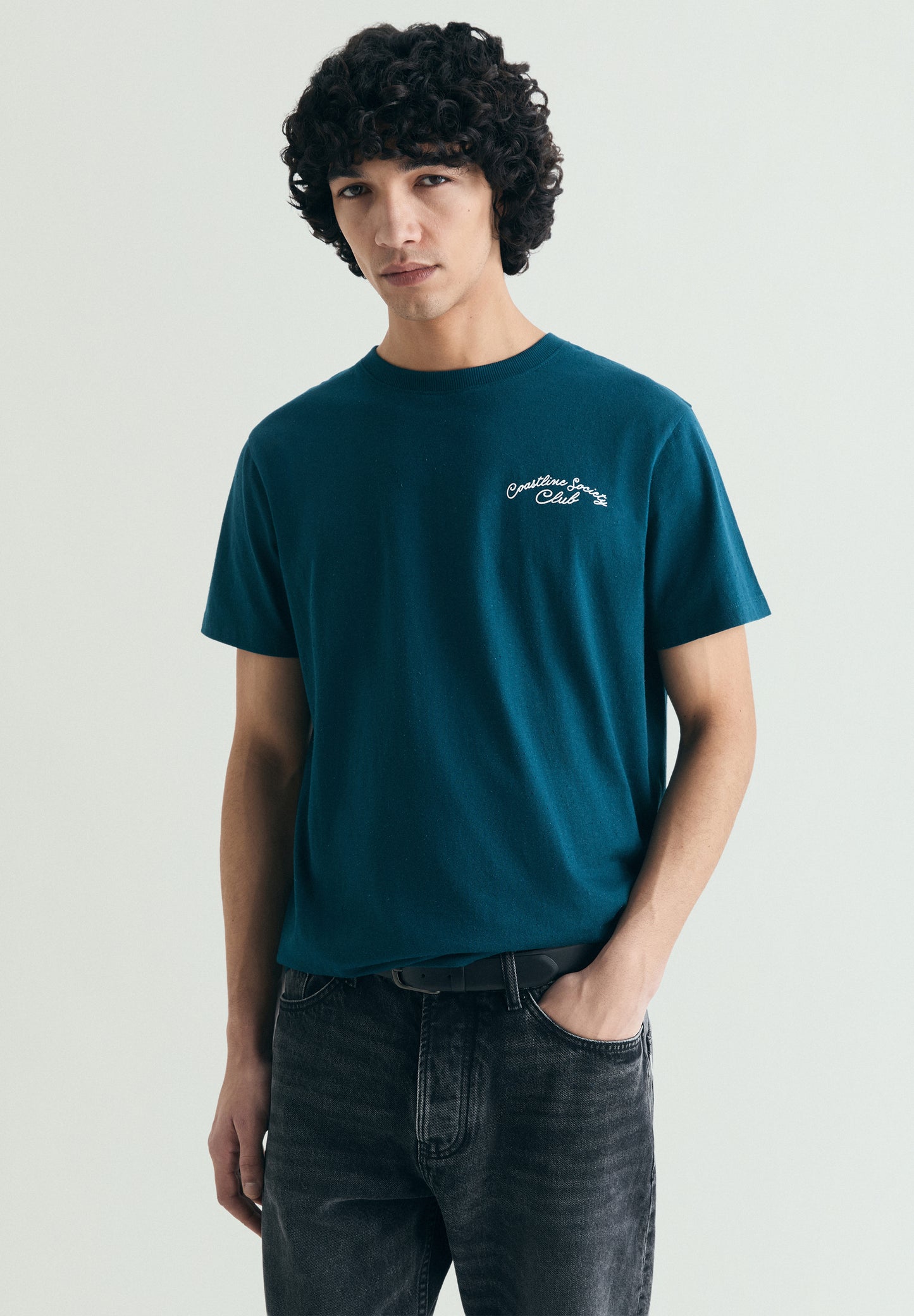 CAMISETA ESTAMPADO A CONTRASTE