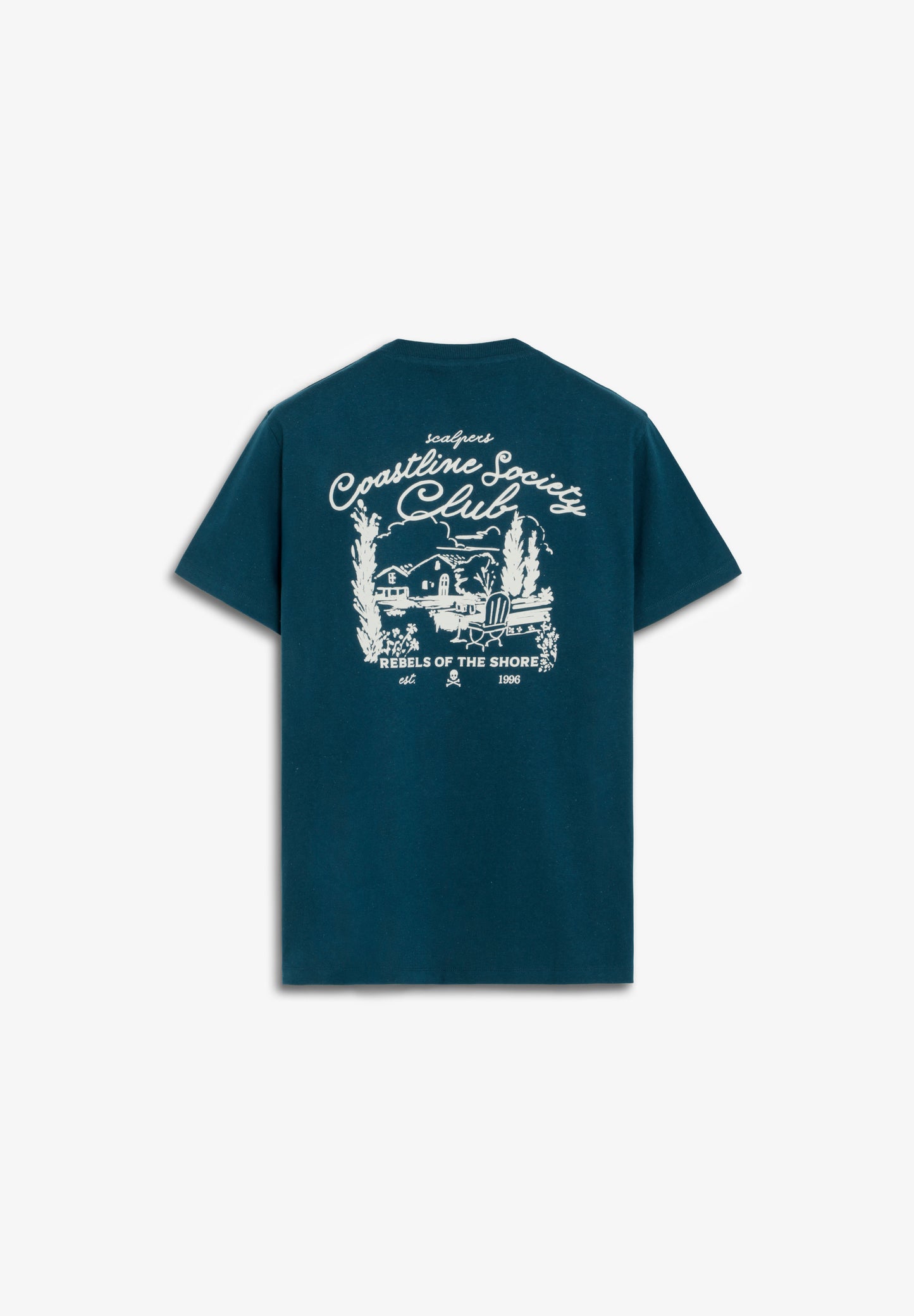 CAMISETA ESTAMPADO A CONTRASTE