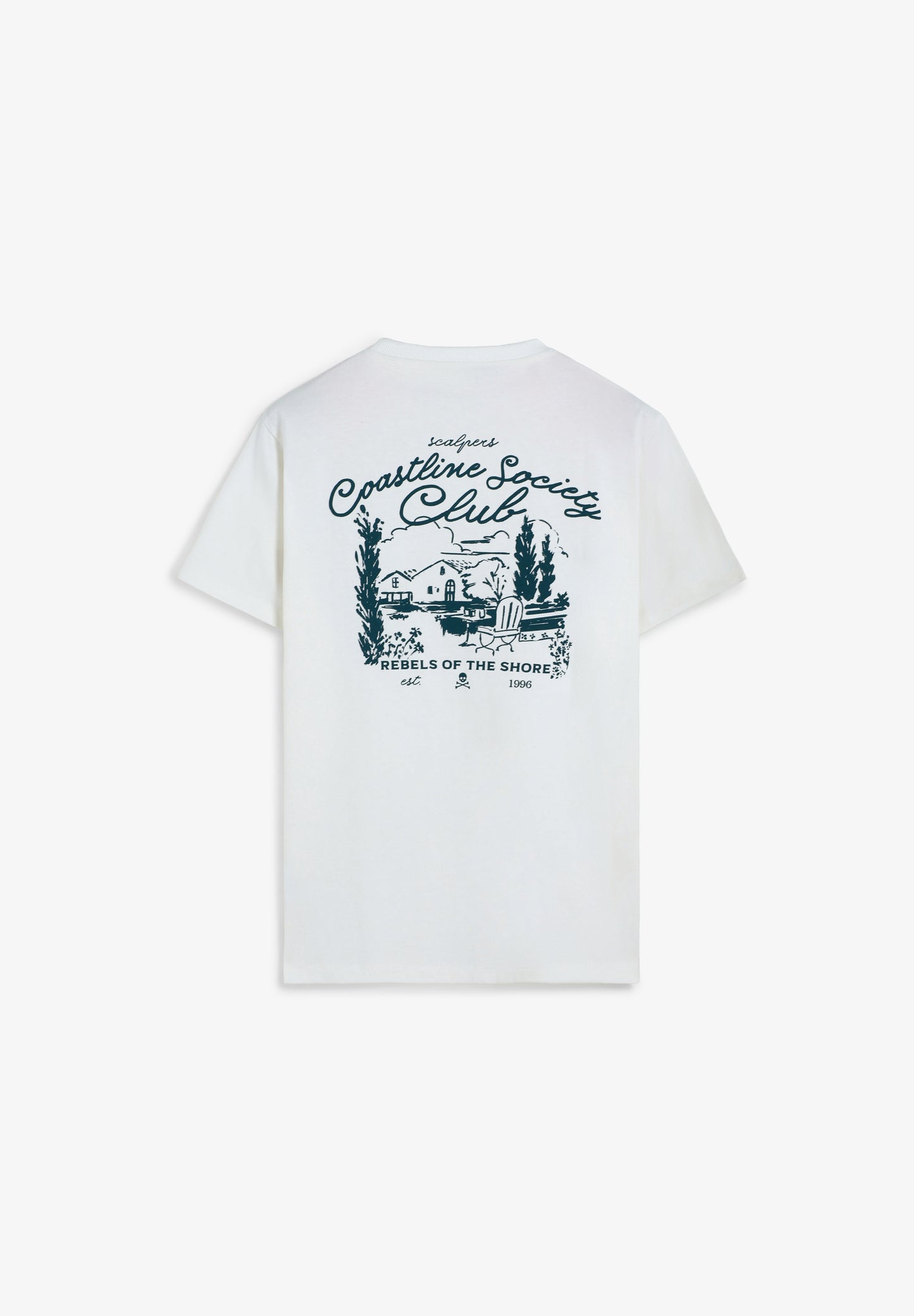 CAMISETA ESTAMPADO A CONTRASTE