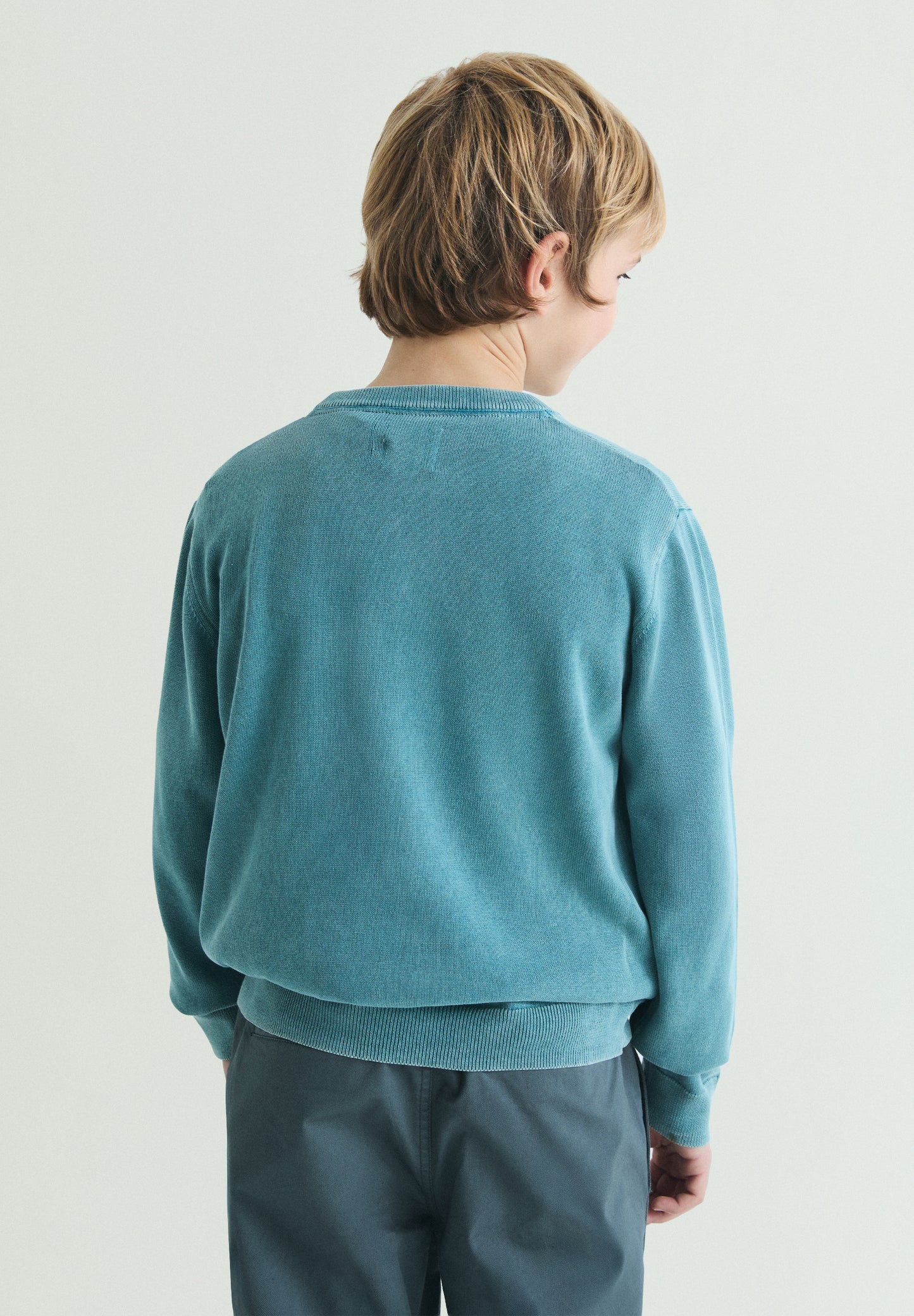 JERSEY DE ALGODÓN CUELLO REDONDO