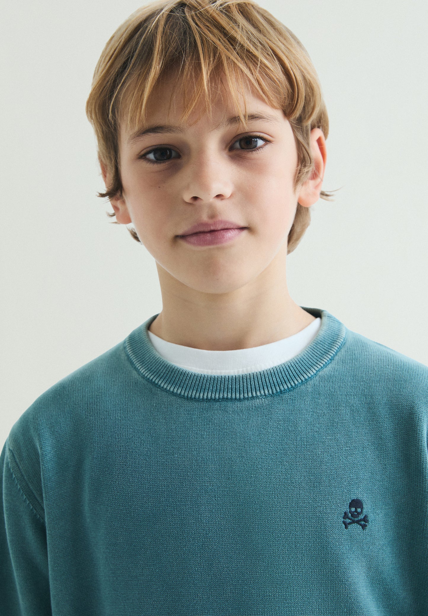 JERSEY DE ALGODÓN CUELLO REDONDO