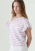 CAMISETA RAYAS CALAVERA CONTRASTE