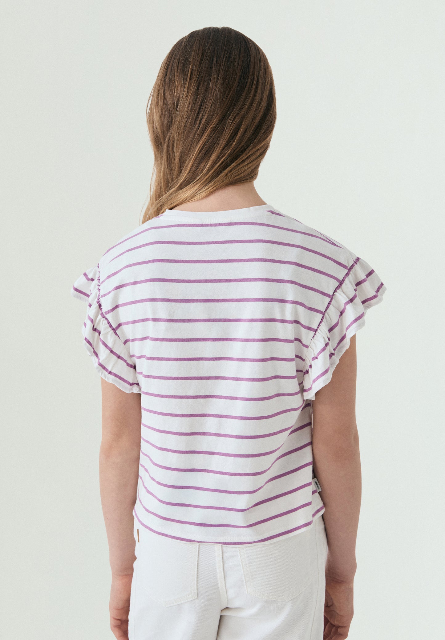 CAMISETA RAYAS CALAVERA CONTRASTE
