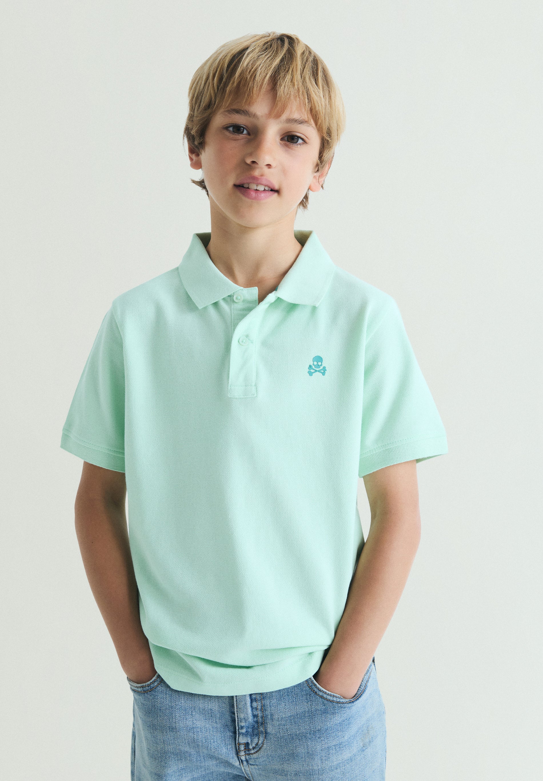 POLO BÁSICO CALAVERA
