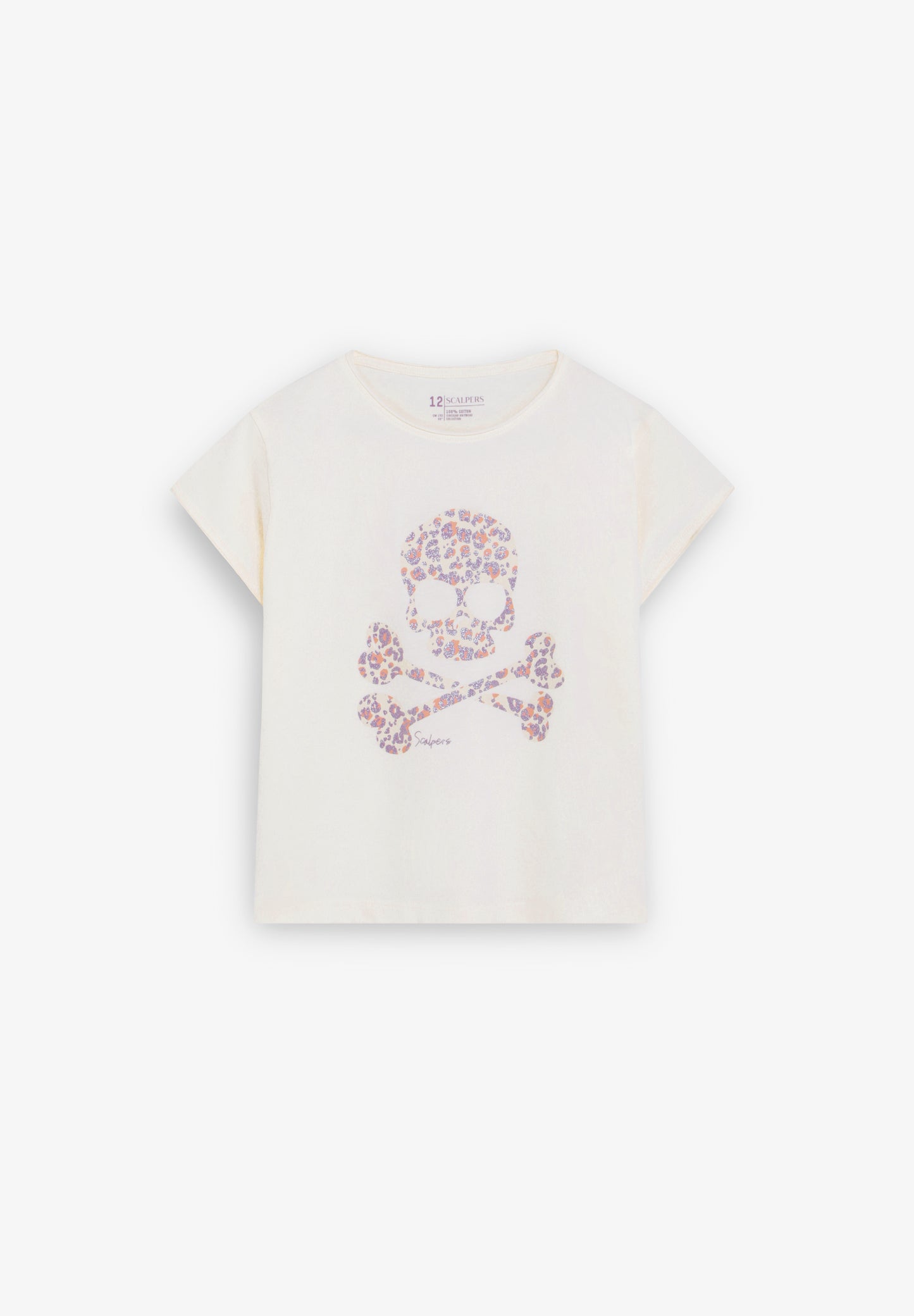 CAMISETA CALAVERA ANIMAL PRINT
