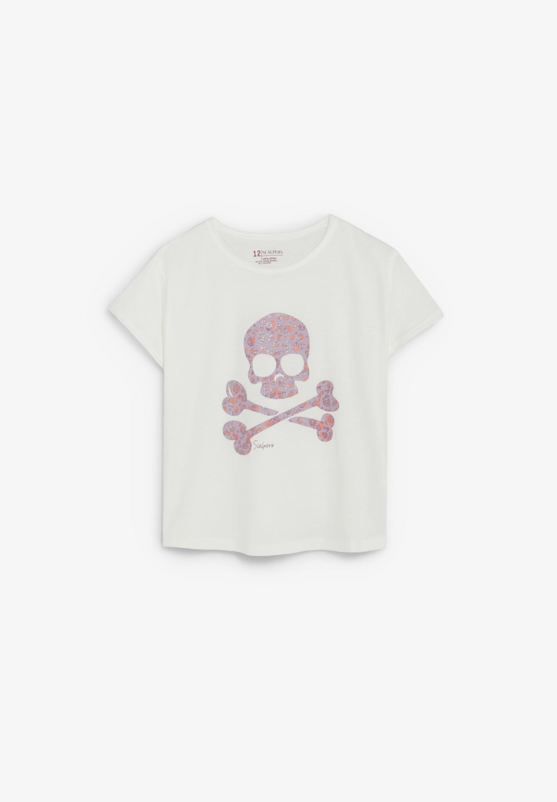 CAMISETA CALAVERA ANIMAL PRINT - Scalpers