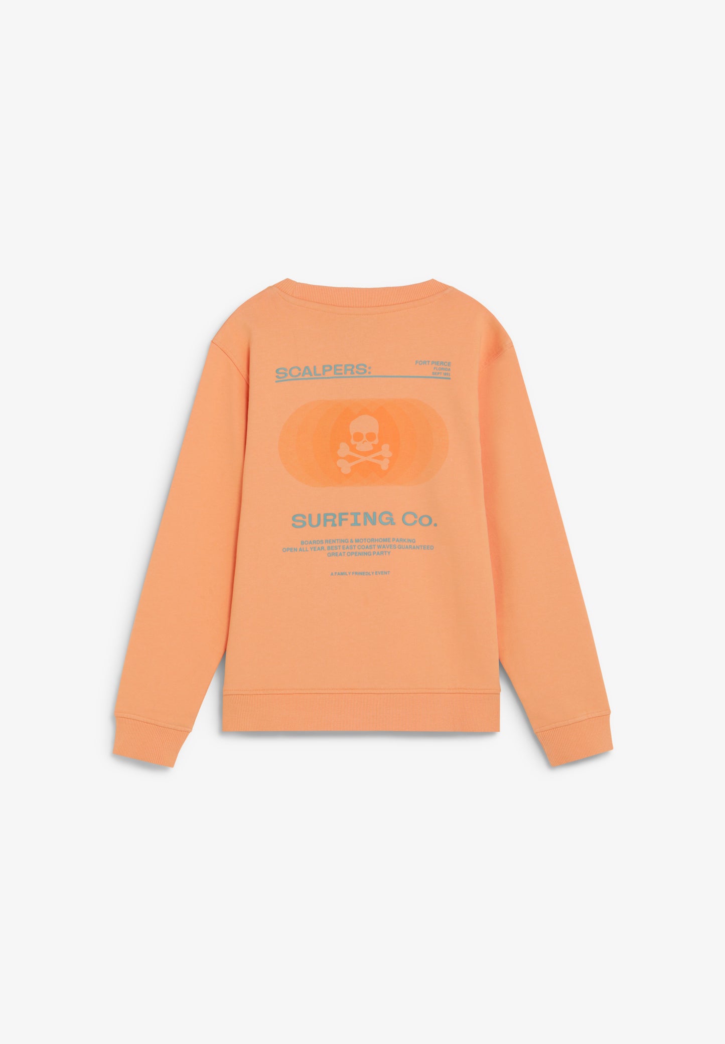 SUDADERA SIN CAPUCHA ESTAMPADA