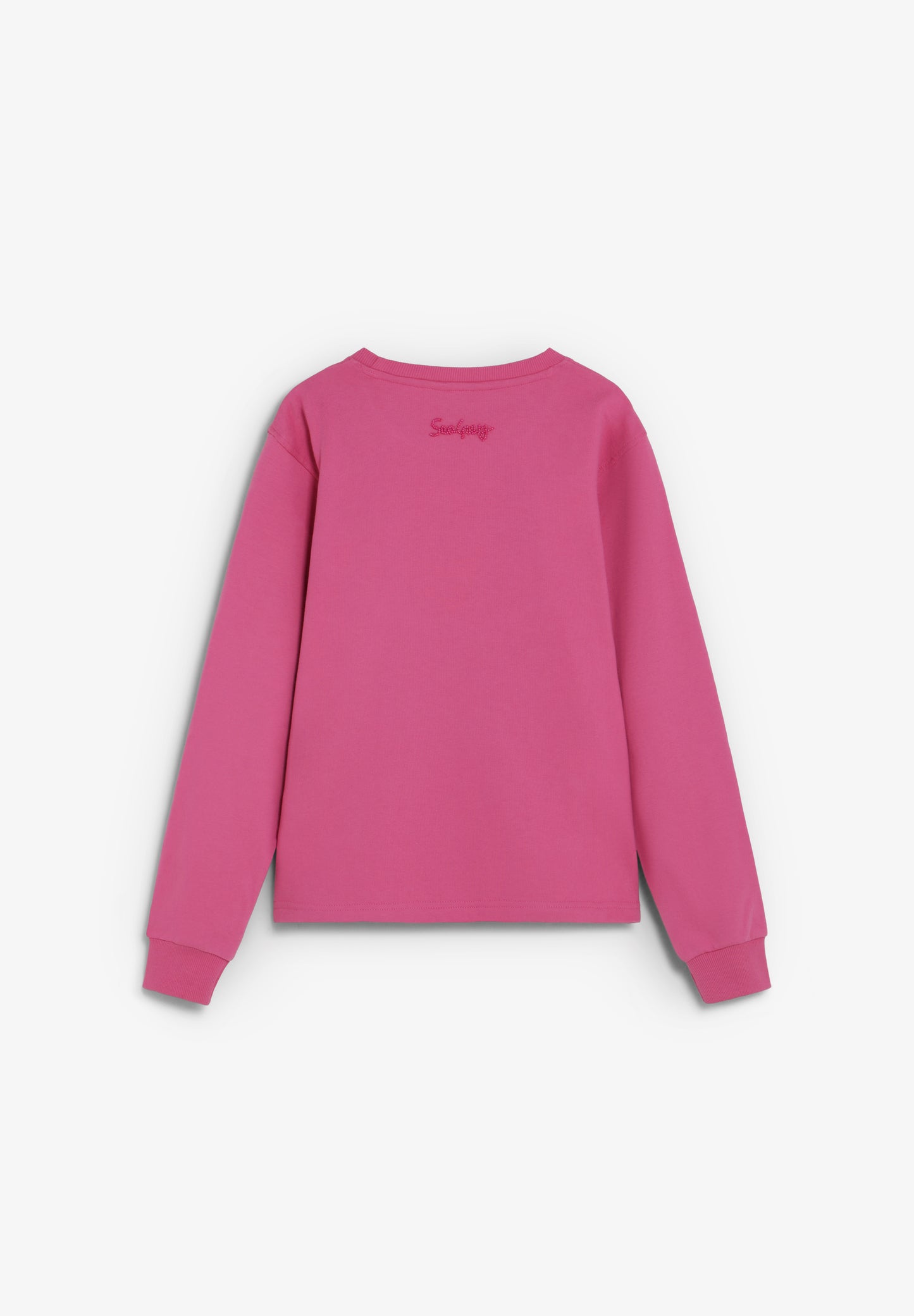 SUDADERA BORDADA CONTRASTE