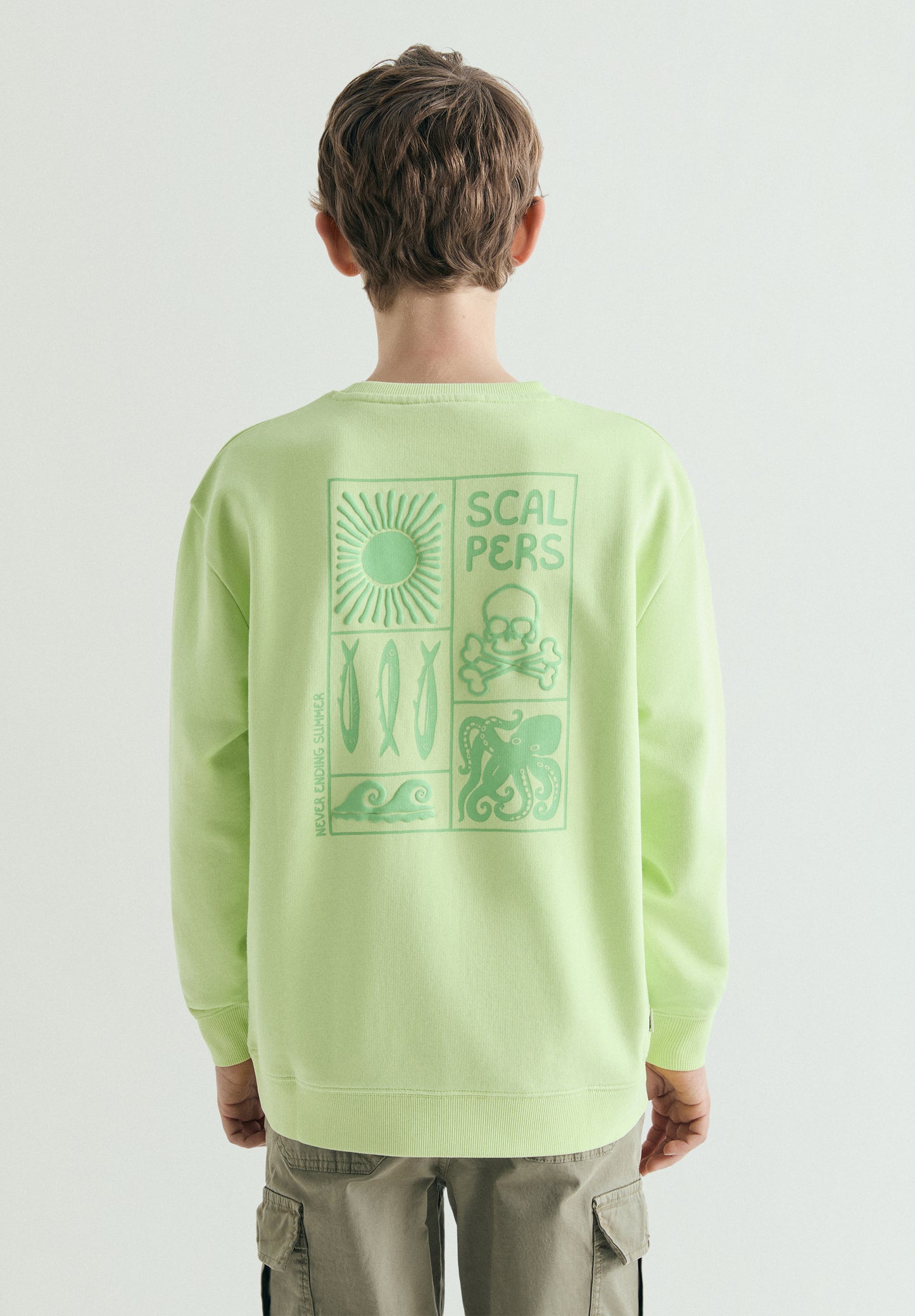 SUDADERA ESTAMPADA OCEAN