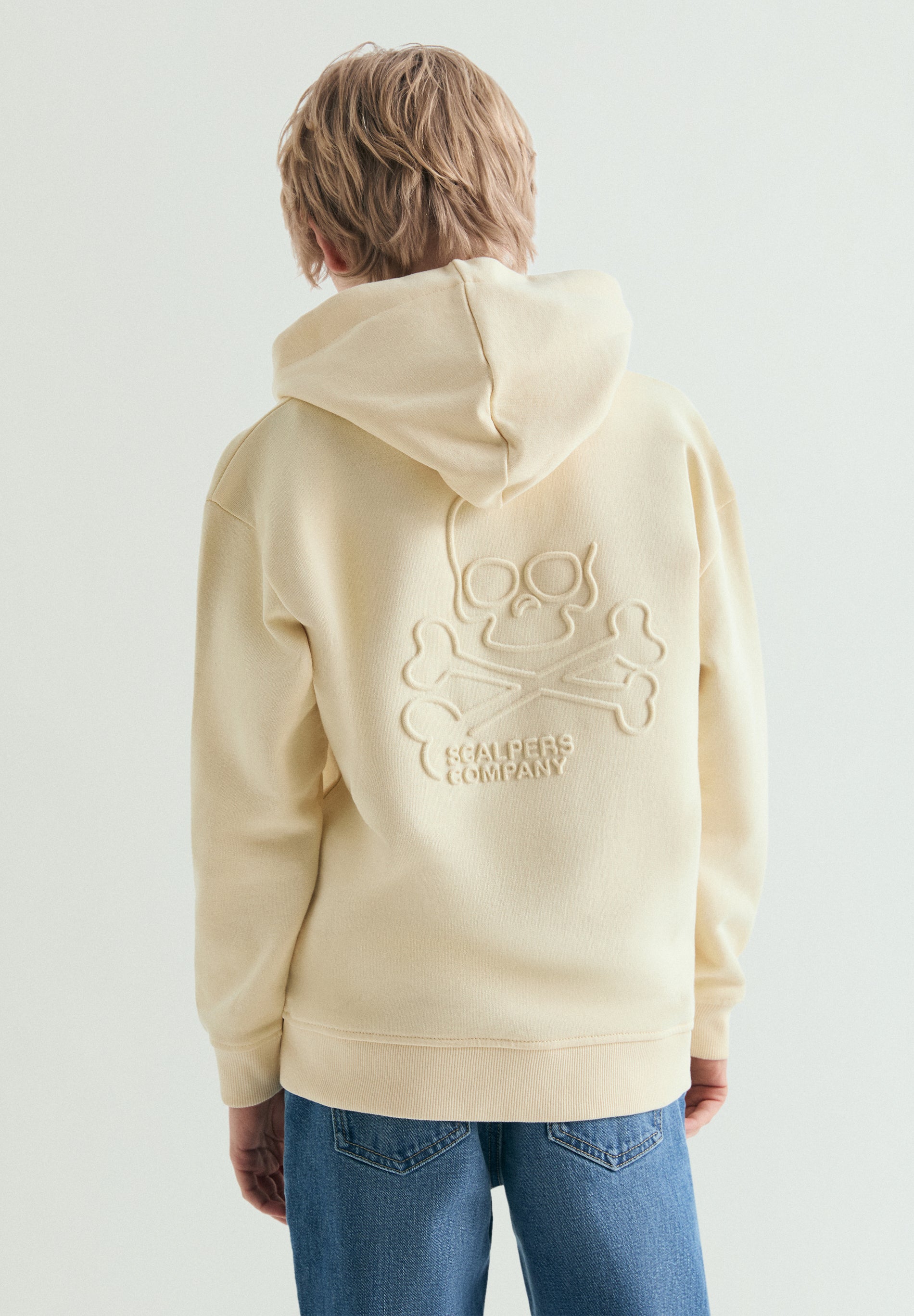 SUDADERA CON CAPUCHA CALAVERA