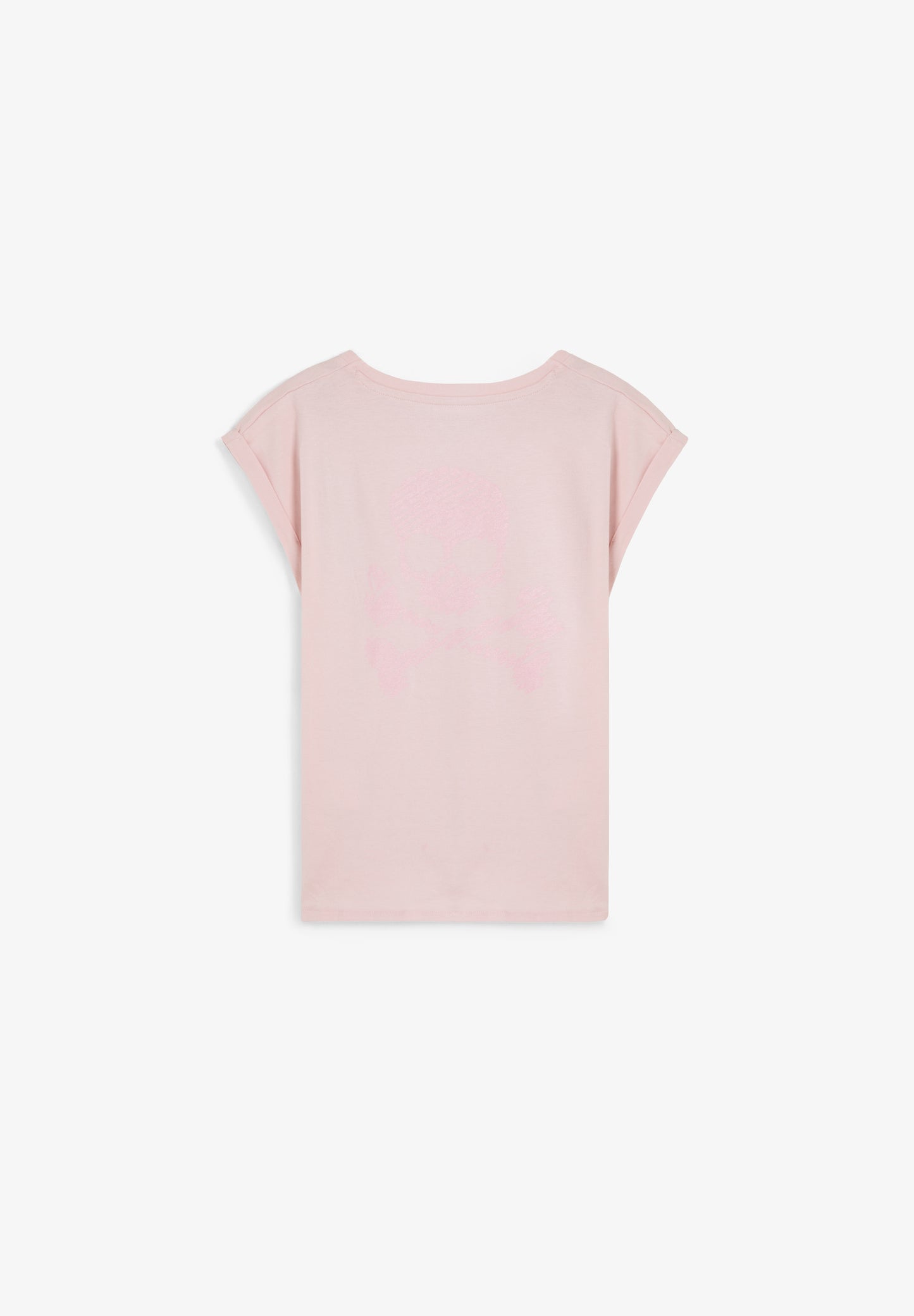 CAMISETA CON NUDO Y CALAVERA