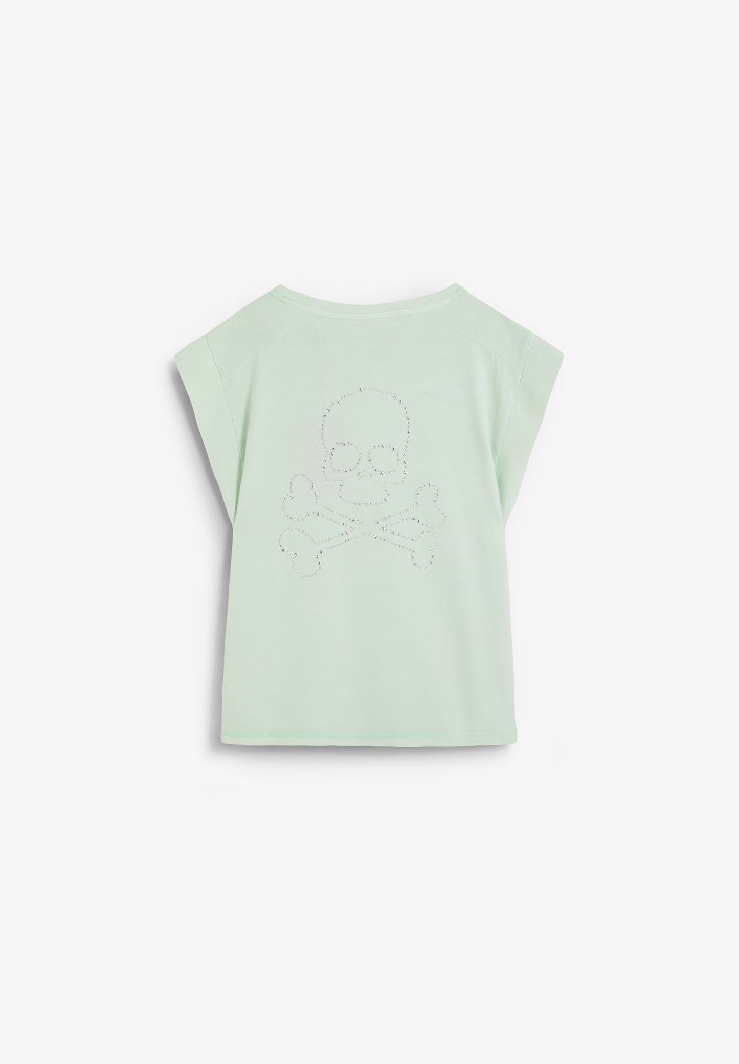 CAMISETA CALAVERA TACHUELAS