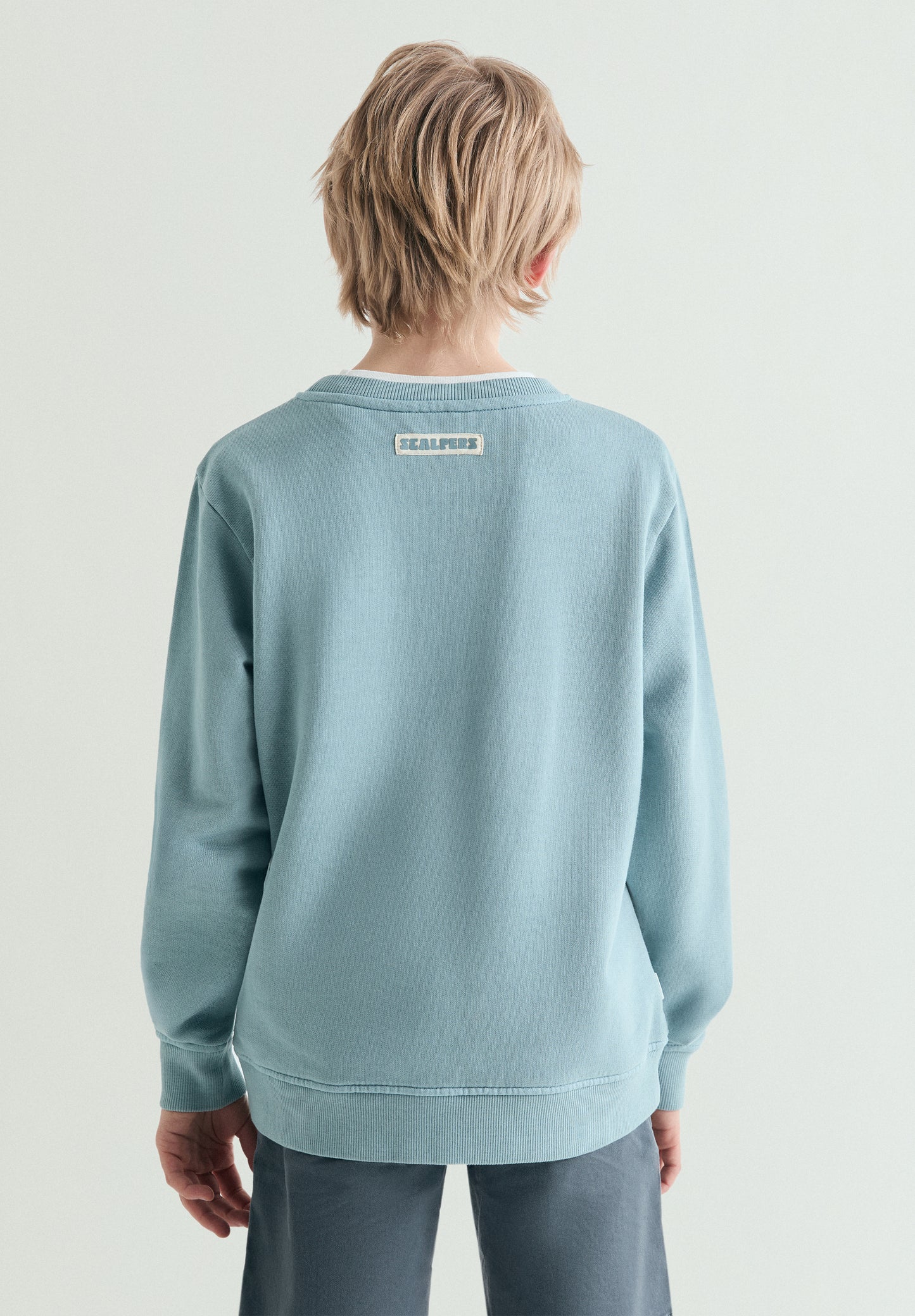 SUDADERA CALAVERA ESTAMPADA