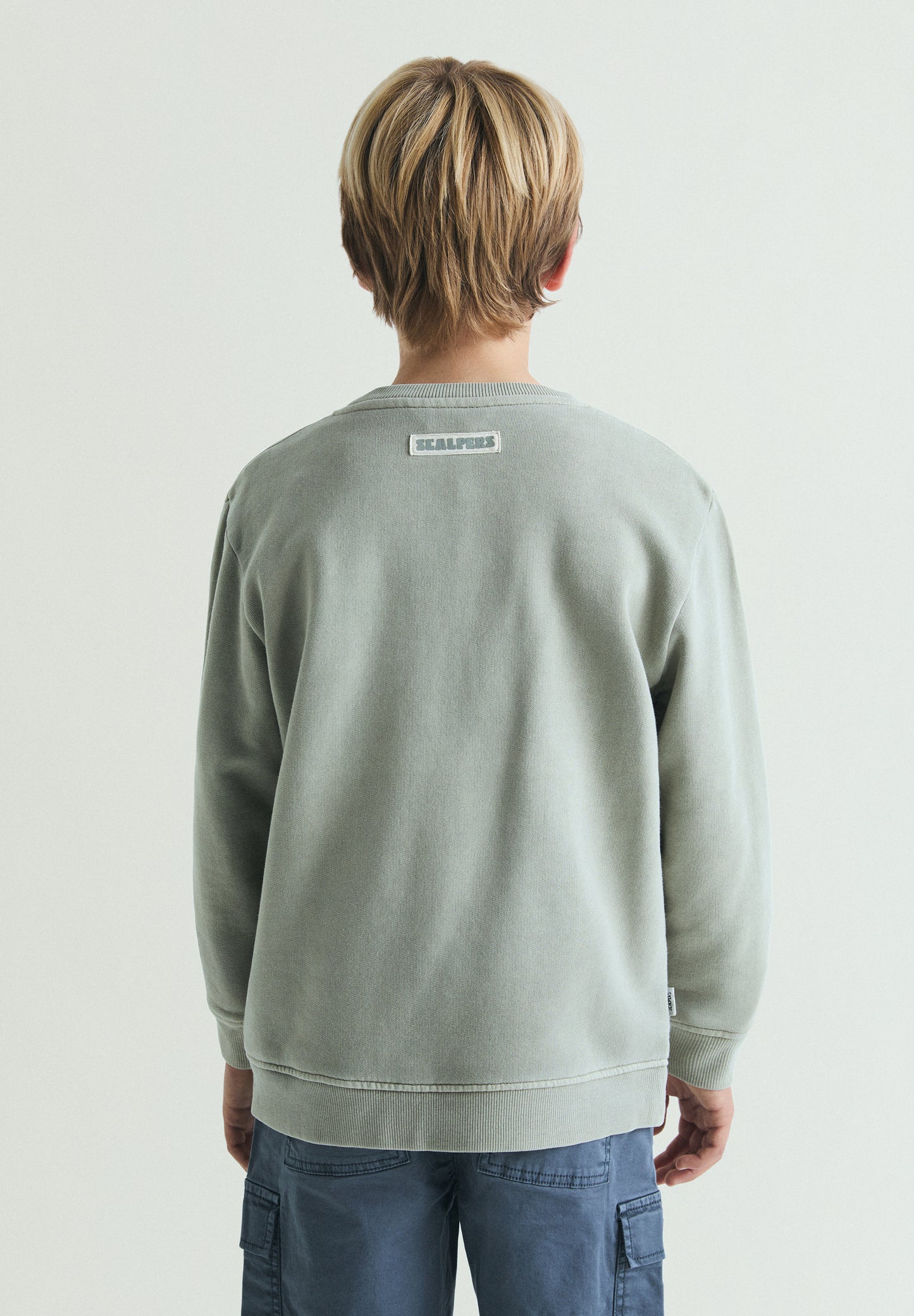 SUDADERA CALAVERA ESTAMPADA