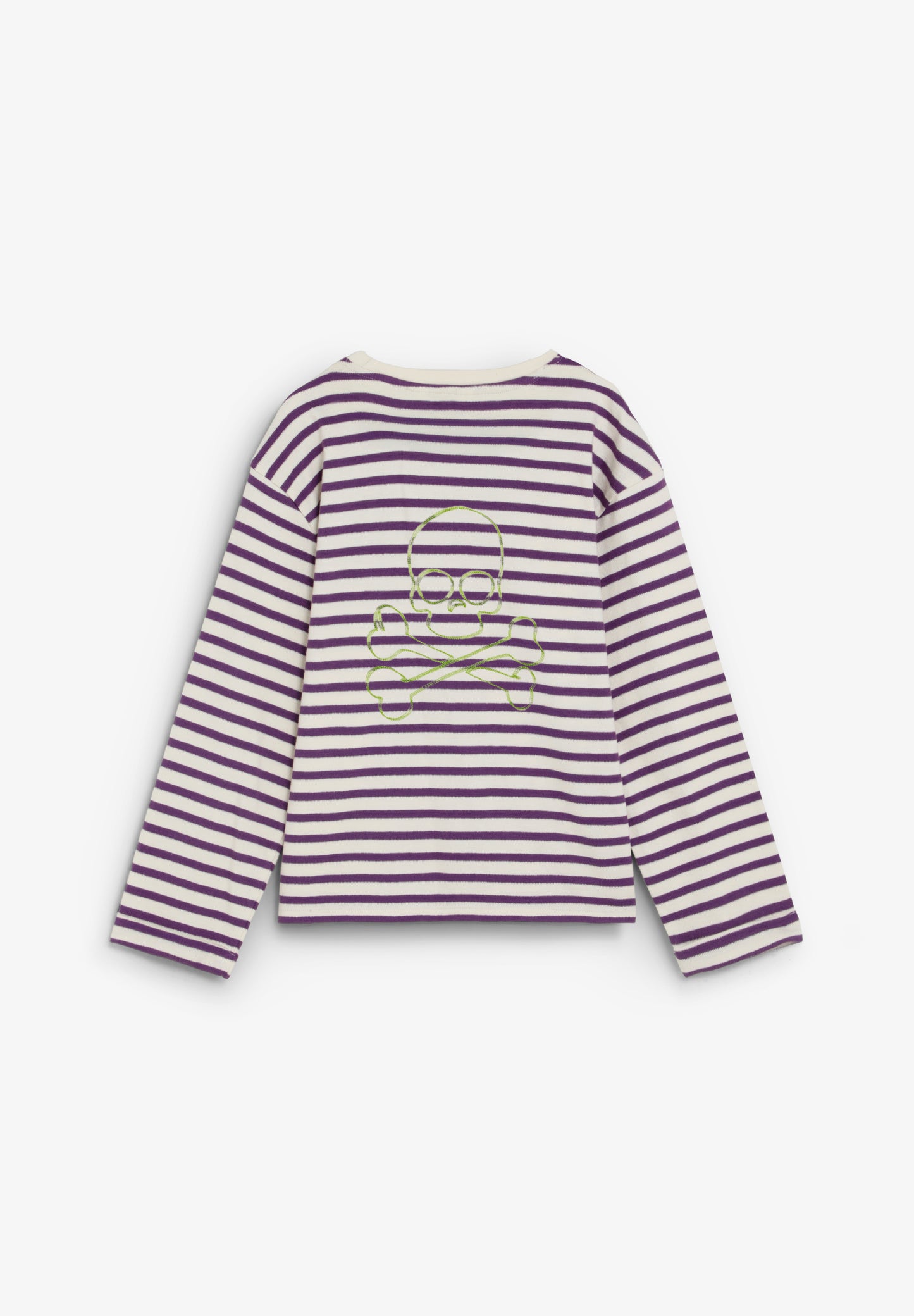 CAMISETA RAYAS CALAVERA