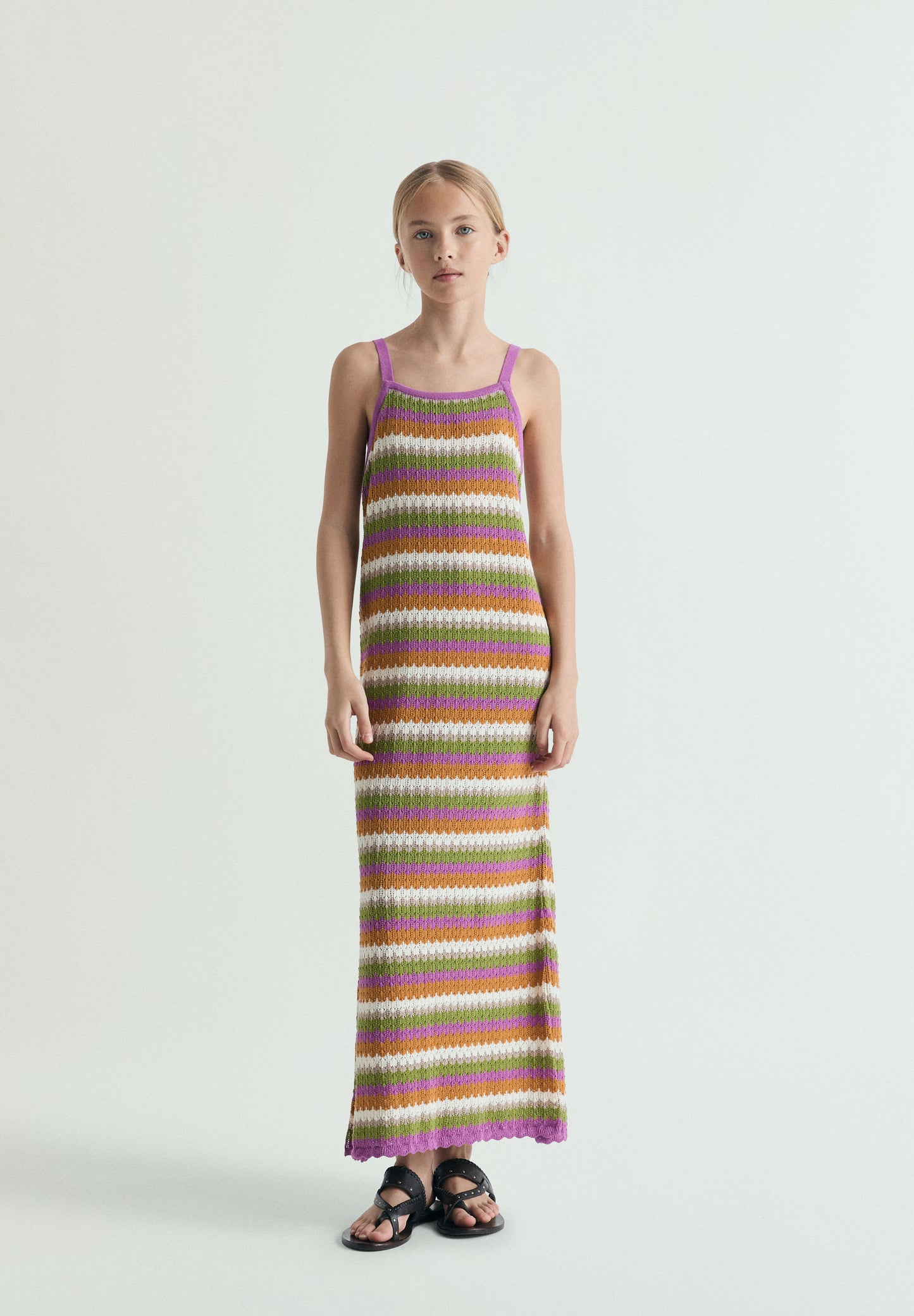 VESTIDO MIDI TRICOT