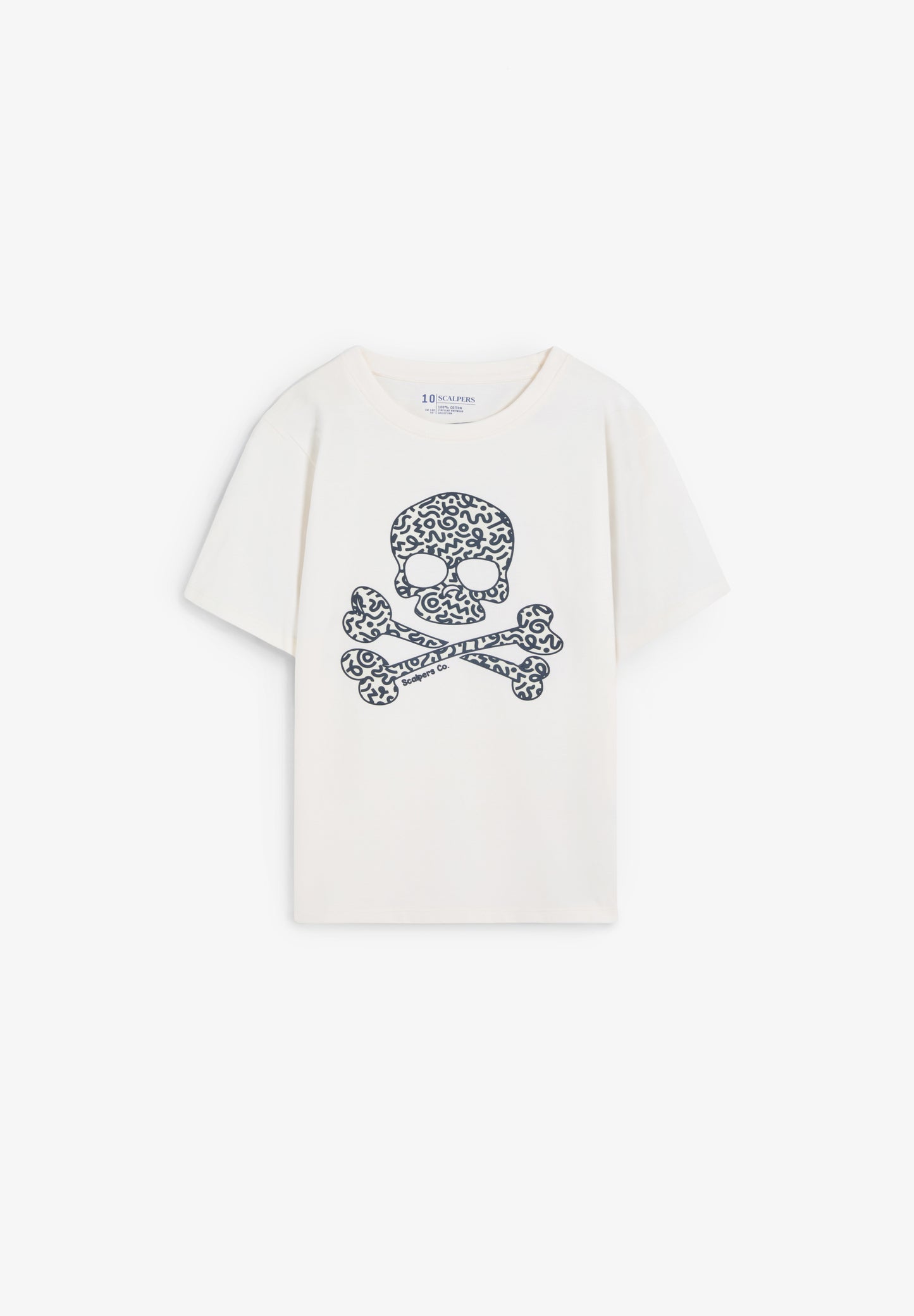 CAMISETA ALGODÓN CALAVERA MAGIC